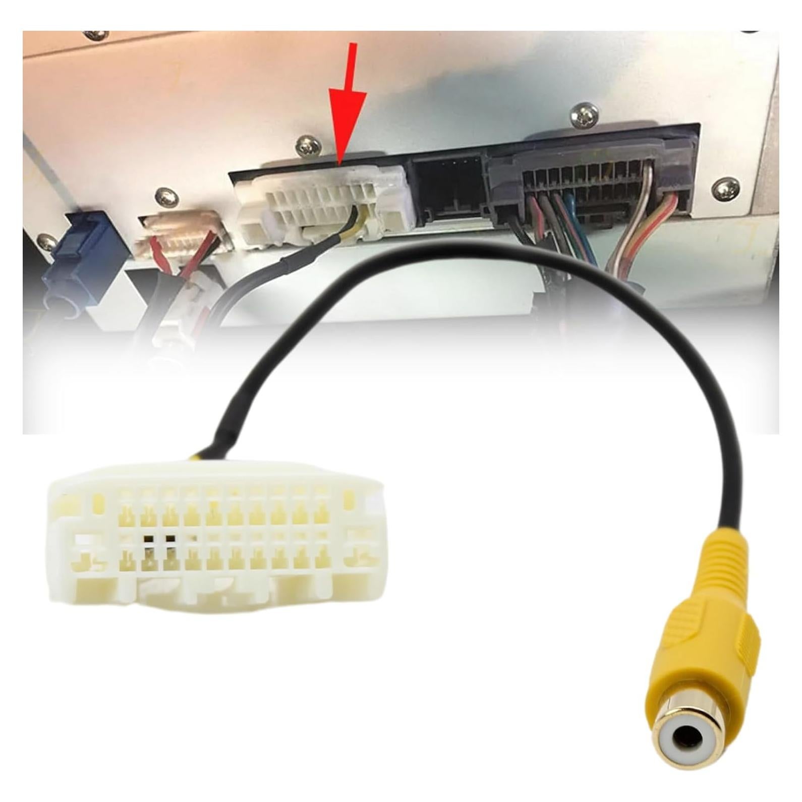 Adaptador de cámara de respaldo EWAY para Jeep Chrysler Dodge