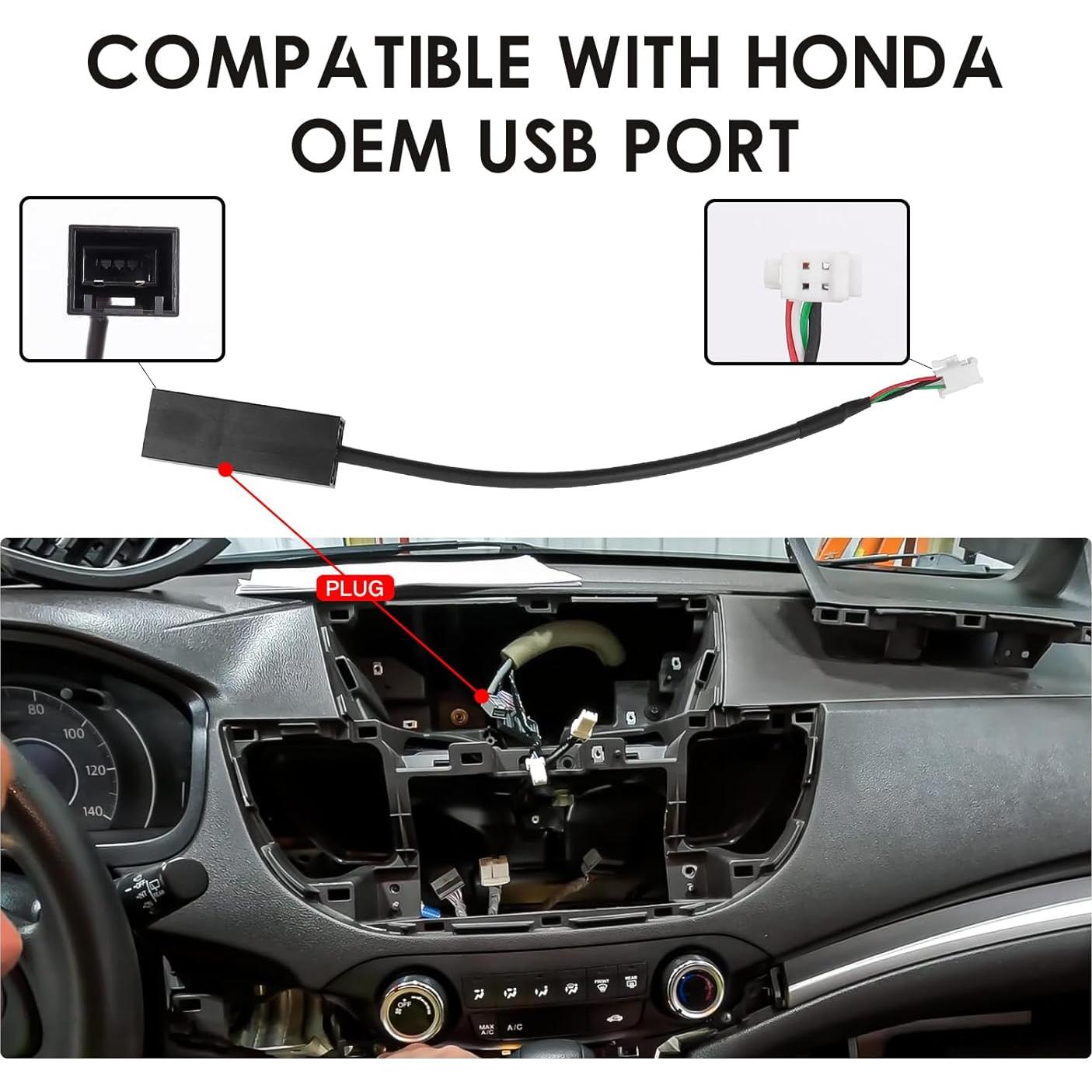 Arnés de Cable de Radio Honda CRV 2012-2016 + Adaptador Canbus