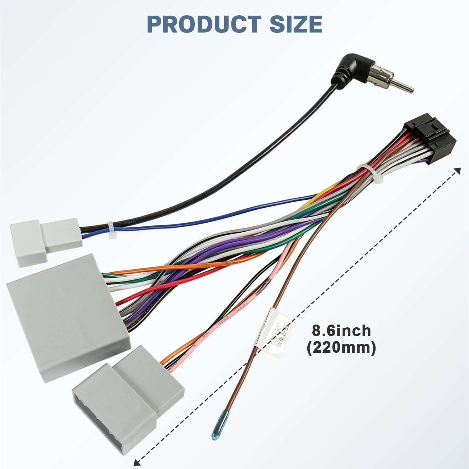 Arnés de cableado de radio Honda CRV 2007-2011 y Civic 2008-2011