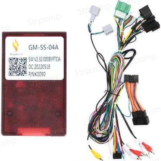 Conector de 16 pines para radio de coche Strpump Chevrolet/GMC