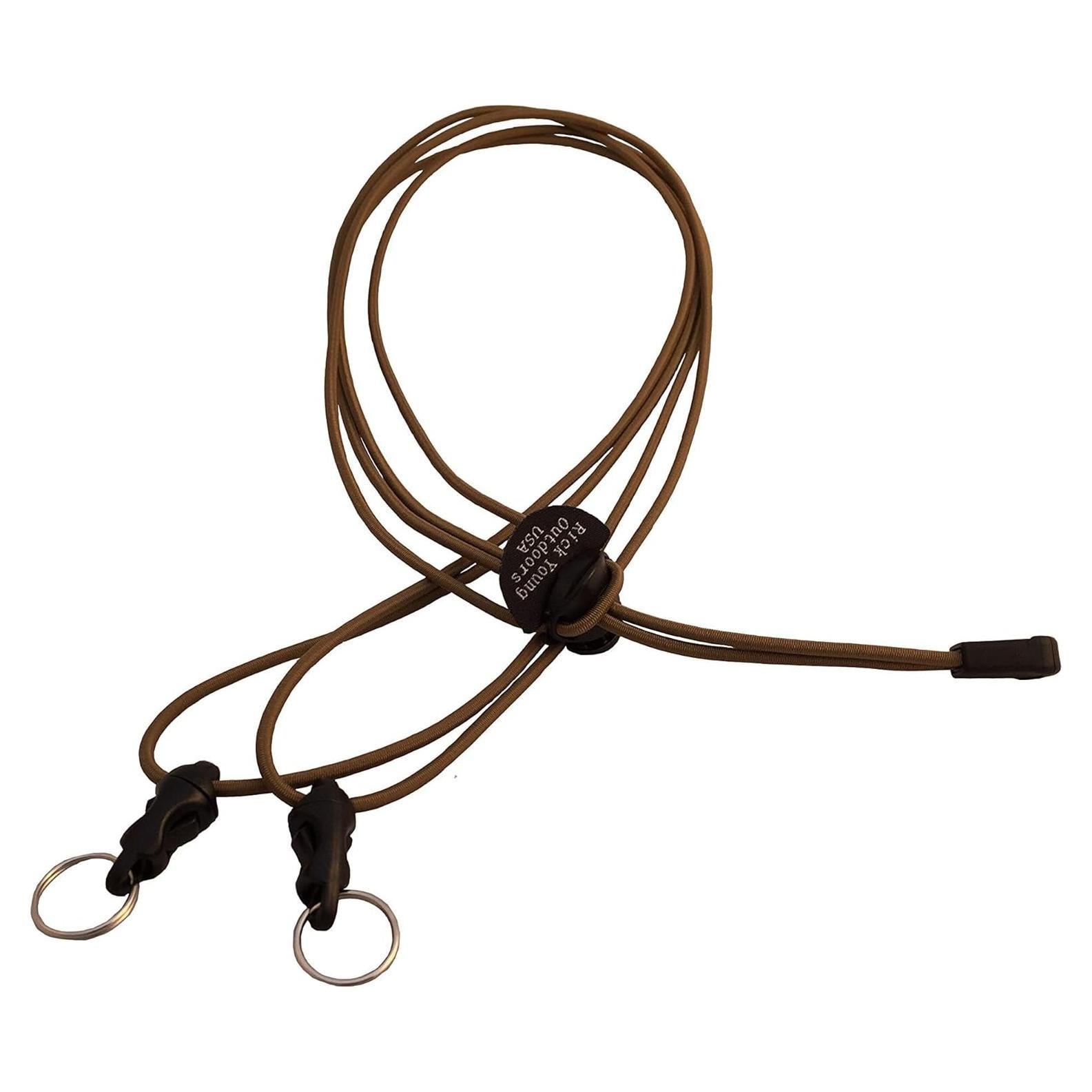 Arnés de Prismáticos Ultraligero RICK YOUNG - Ajustable Oliva