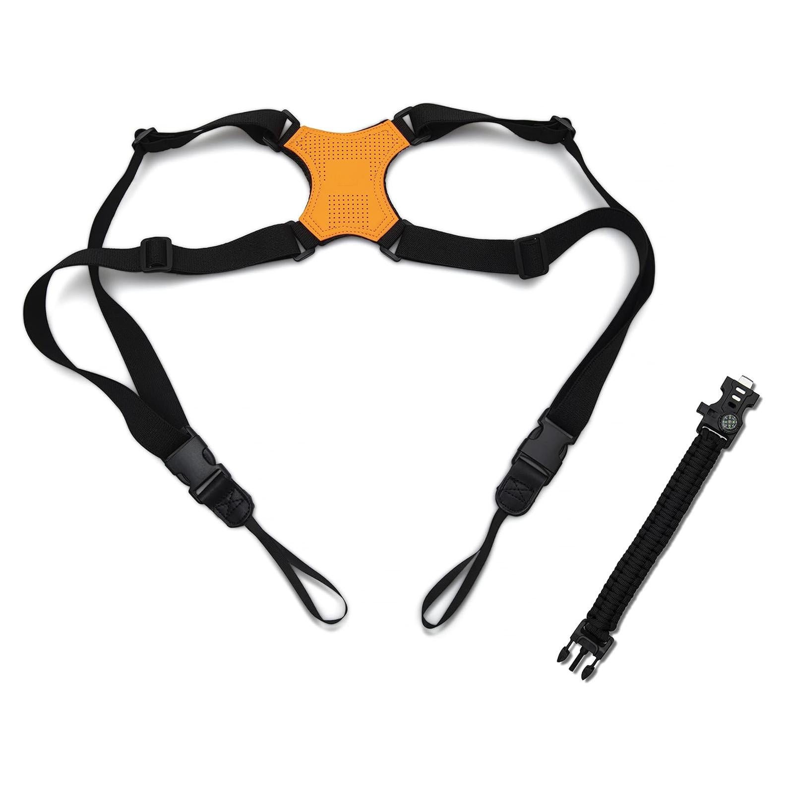 Correa de Arnés Venmark para Prismáticos y Cámaras con Pulsera