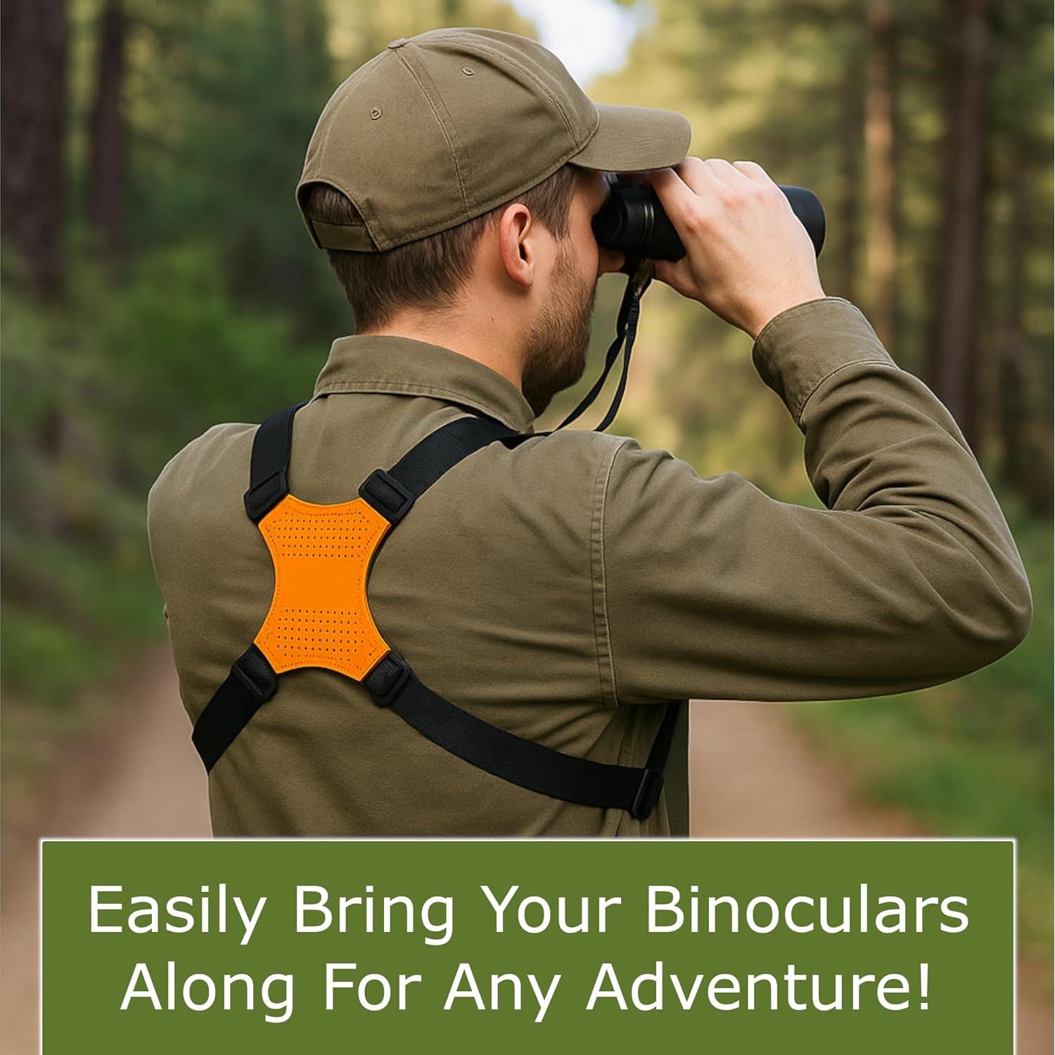 Correa de Arnés Venmark para Prismáticos y Cámaras con Pulsera