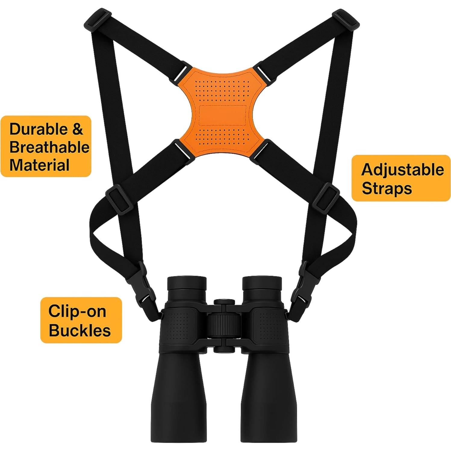 Correa de Arnés Venmark para Prismáticos y Cámaras con Pulsera