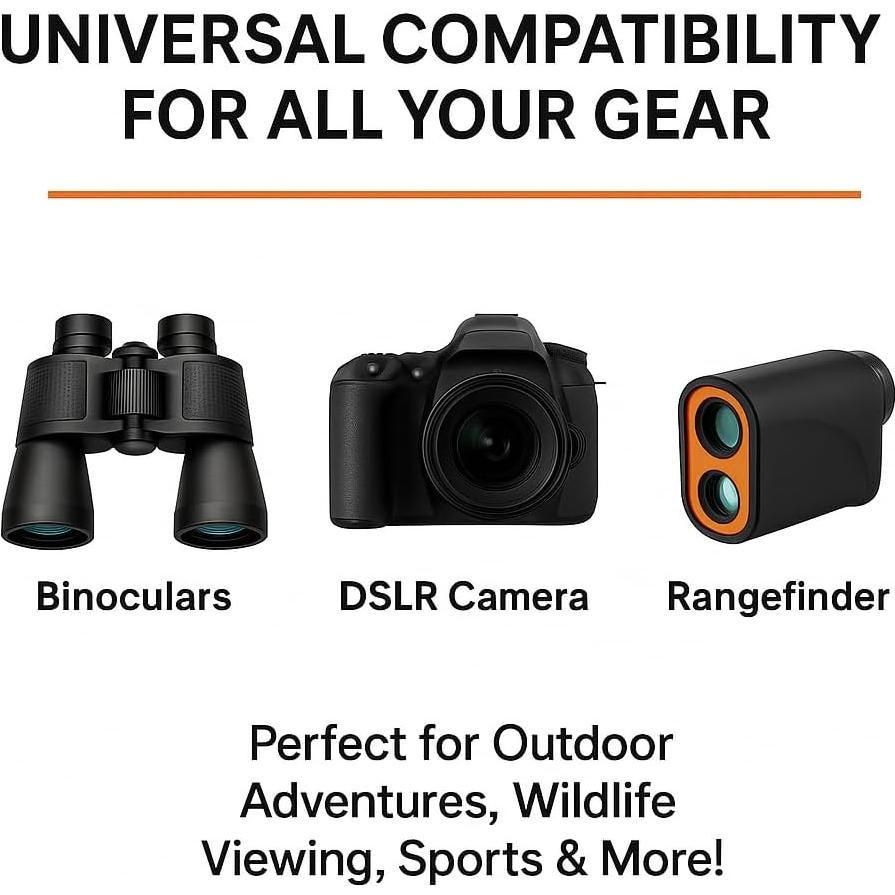 Correa de Arnés Venmark para Prismáticos y Cámaras con Pulsera