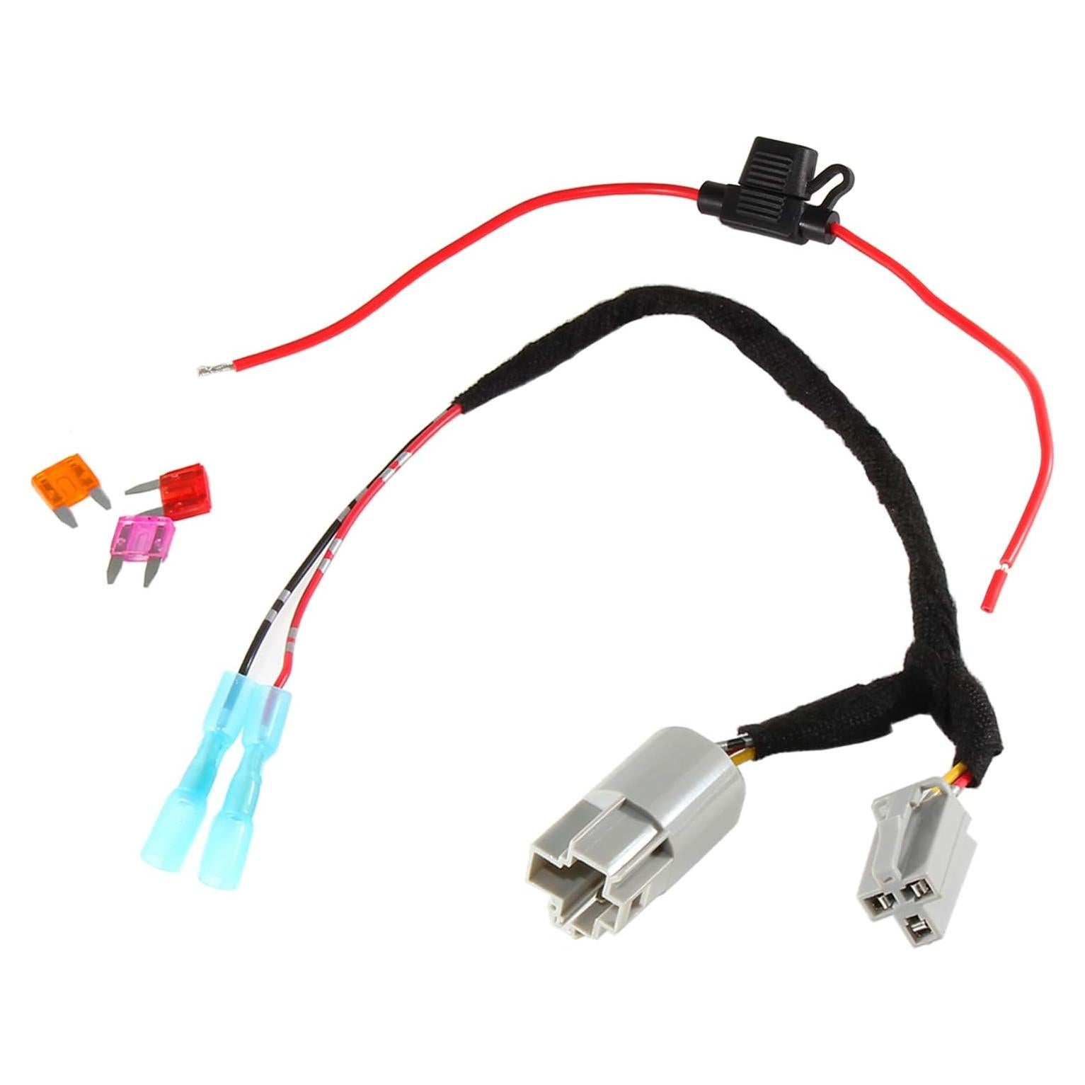 Adaptador de Energía 12V Lobo Rojo para Jeep Wrangler 2001-2022