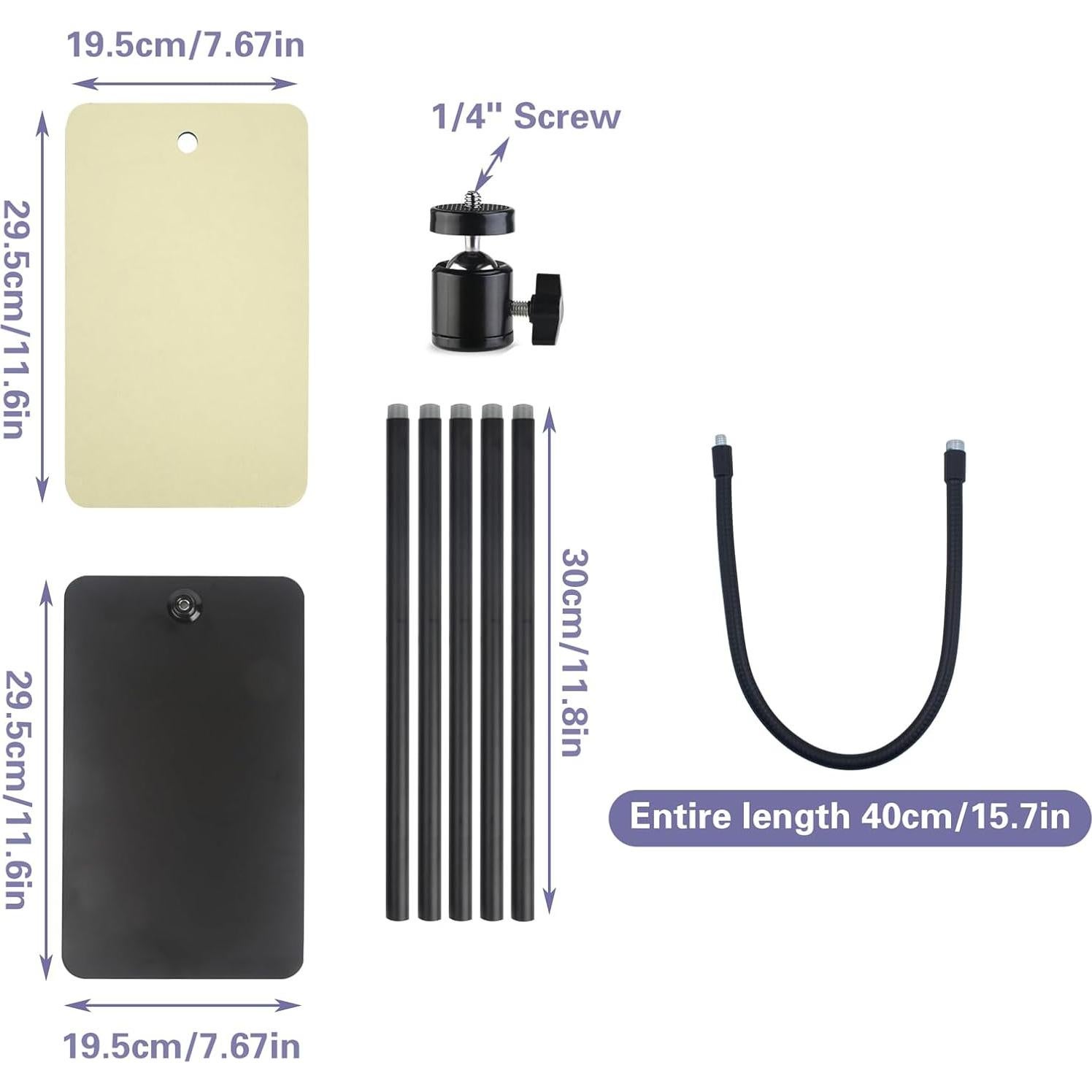 Soporte de Piso para Cámaras de Seguridad JoyHuaTrade 70-190 cm