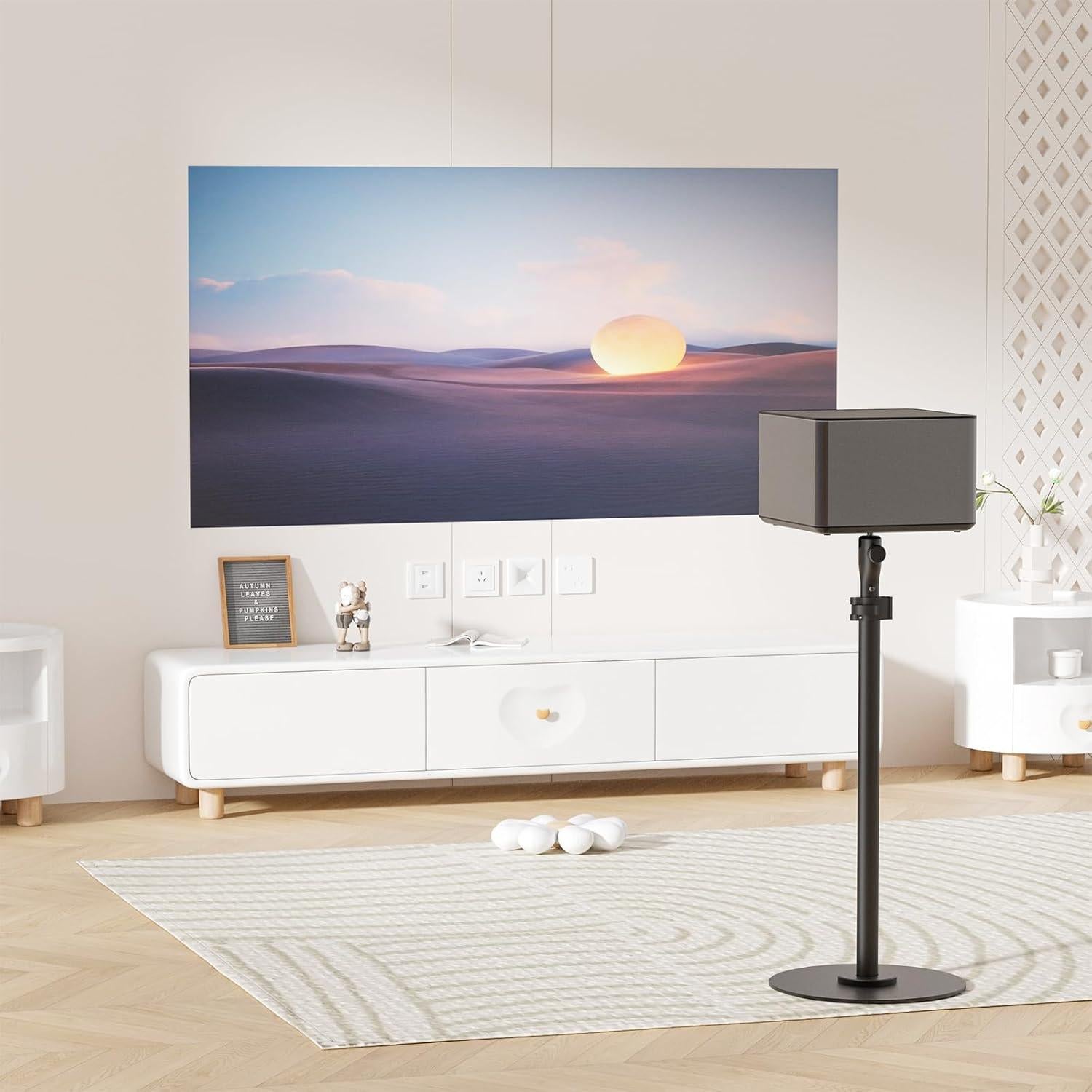 Soporte de Proyector WALI PM-004-B Ajustable hasta 121 cm