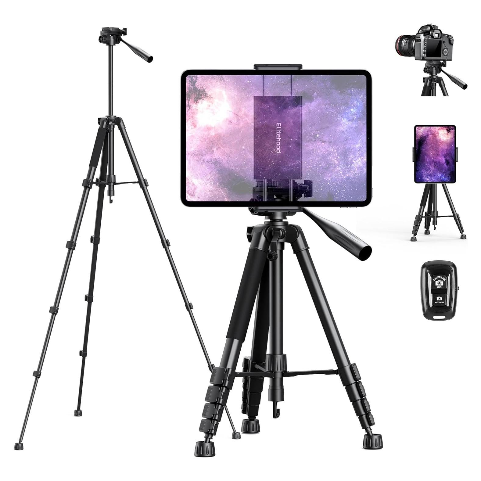 Trípode de Alta Resistencia Elitehood FT-5 para iPad Pro 12.9