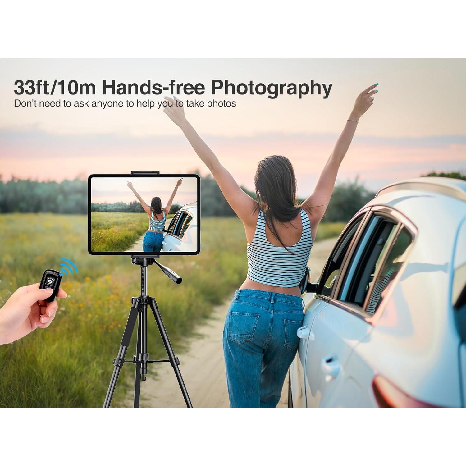 Trípode de Alta Resistencia Elitehood FT-5 para iPad Pro 12.9