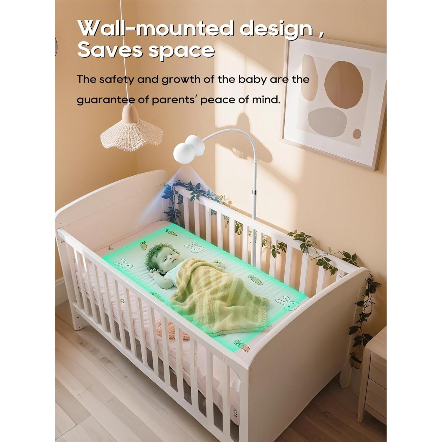 Soporte de Monitor de Bebé SAPESEHE 81 Pulgadas Ajustable