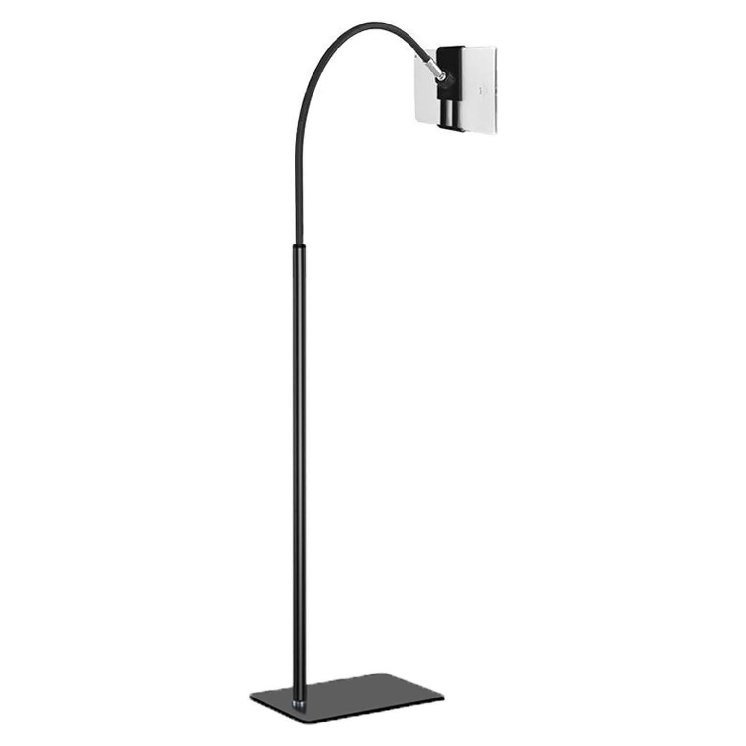 Soporte de Piso para Tablet Creatop Ajustable 360° Negro