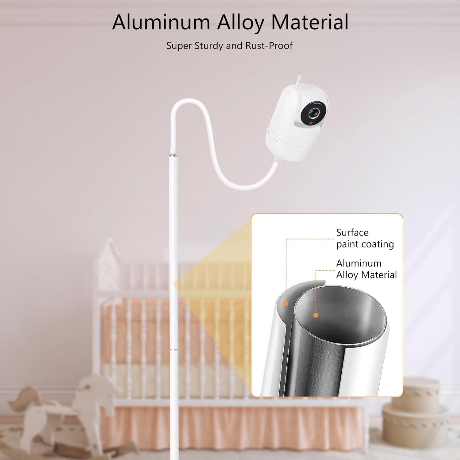 Soporte de Piso para Monitor de Bebé VTech PM25 Altura Ajustable