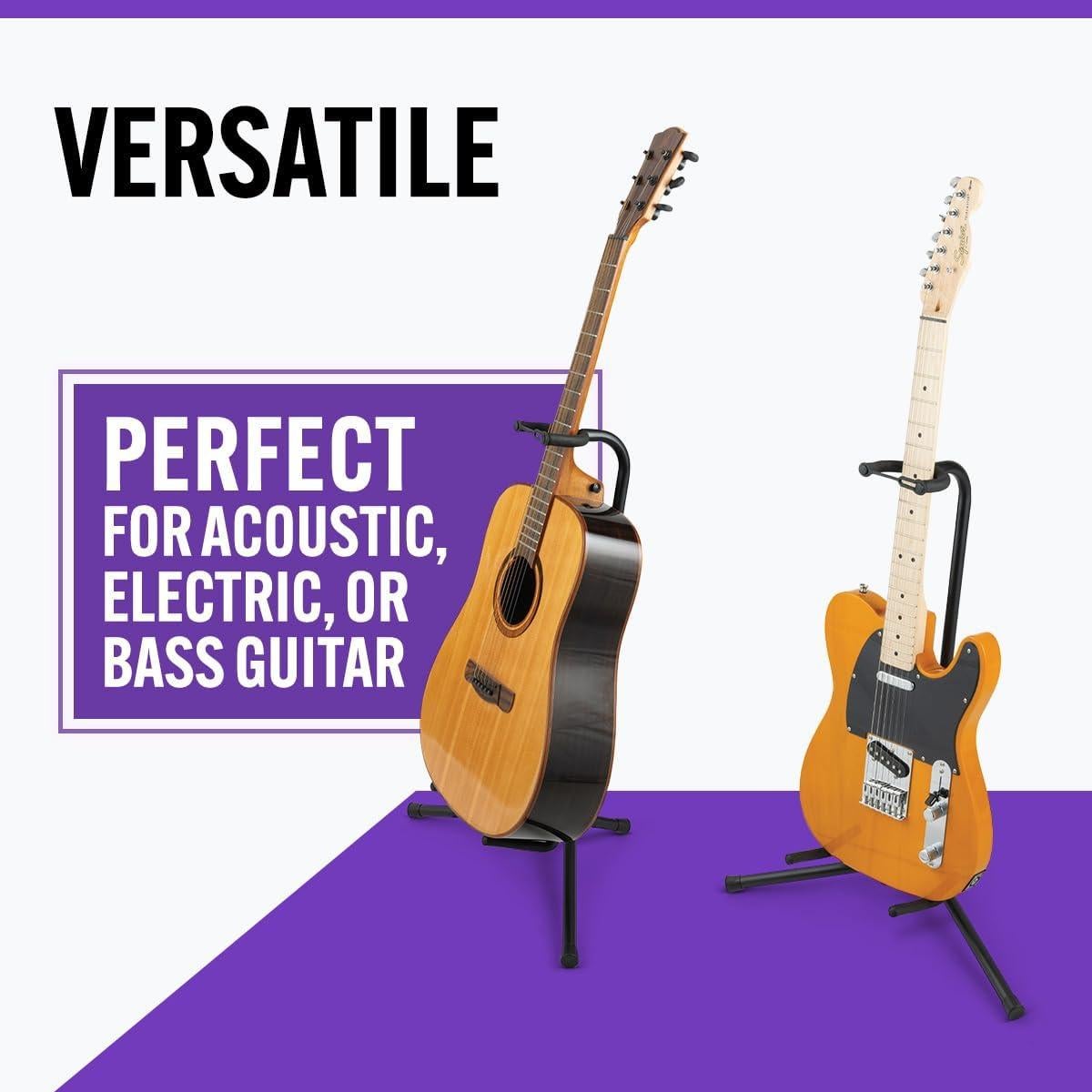 Soporte de guitarra trípode On-Stage XCG4 ajustable negro