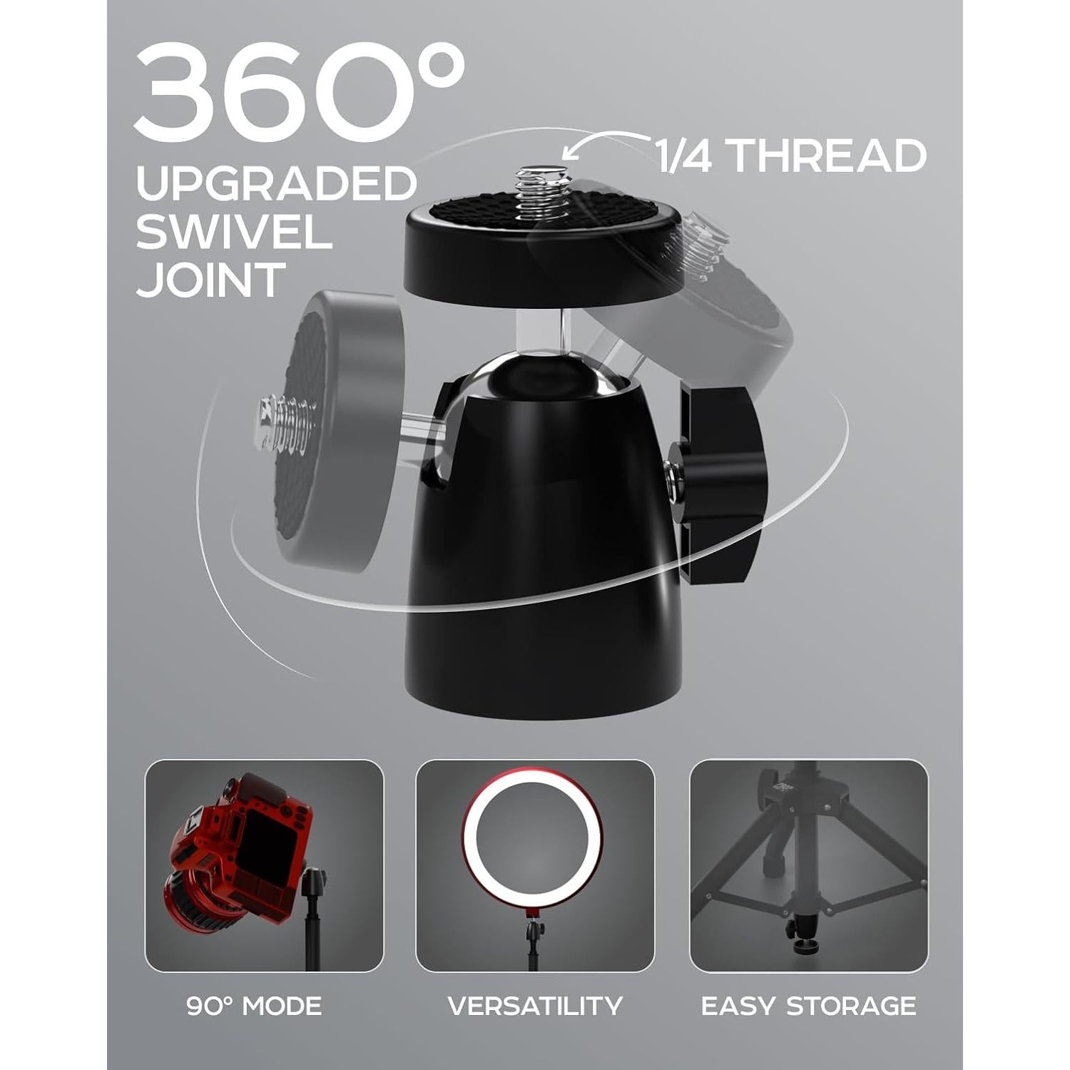 Soporte de trípode ajustable PropVue para proyector y laptop