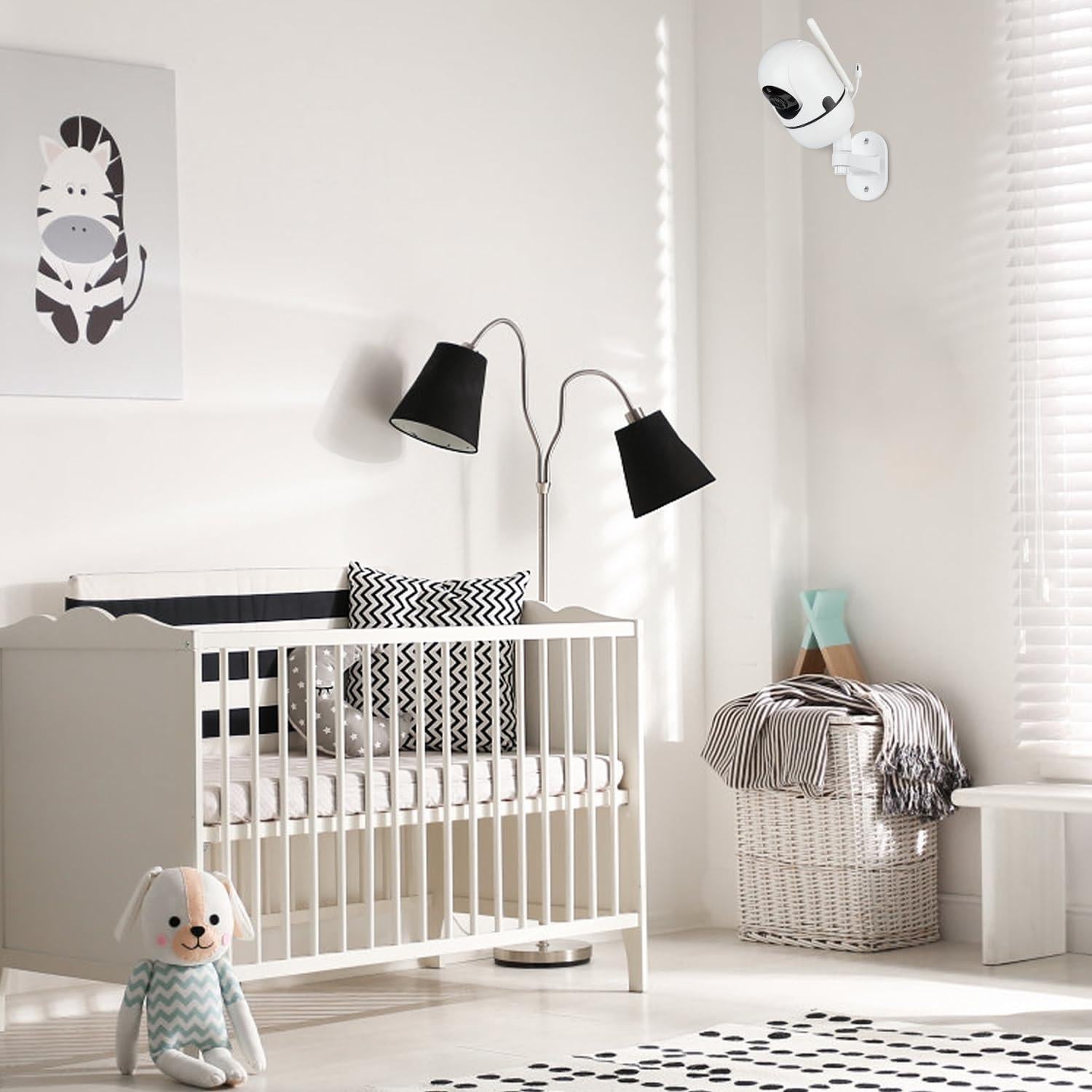 Soporte de Pared Ajustable para Monitor de Bebé Wochel HelloBaby