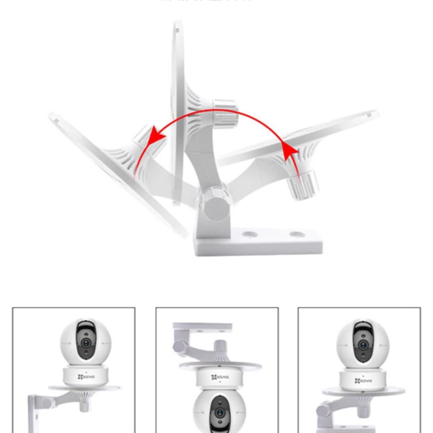 Soporte de Pared en L ThtRht para Cámara Dome Pack 2 Unidades