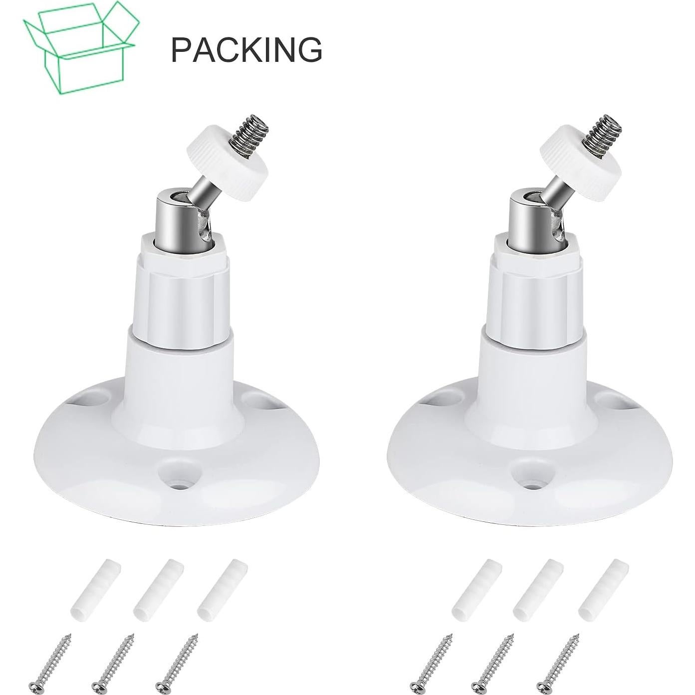 Soporte Adhesivo de Pared para Cámara Ring Stick Up Cam - 2 Pack