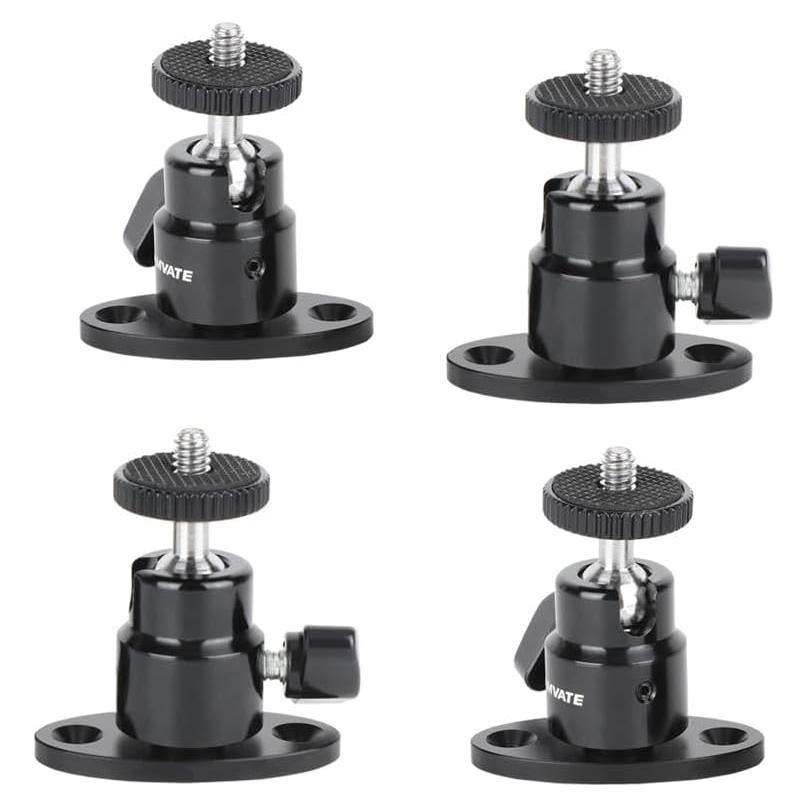 Cabezal Esférico Mini CAMVATE 1/4"-20 Ajustable 360°