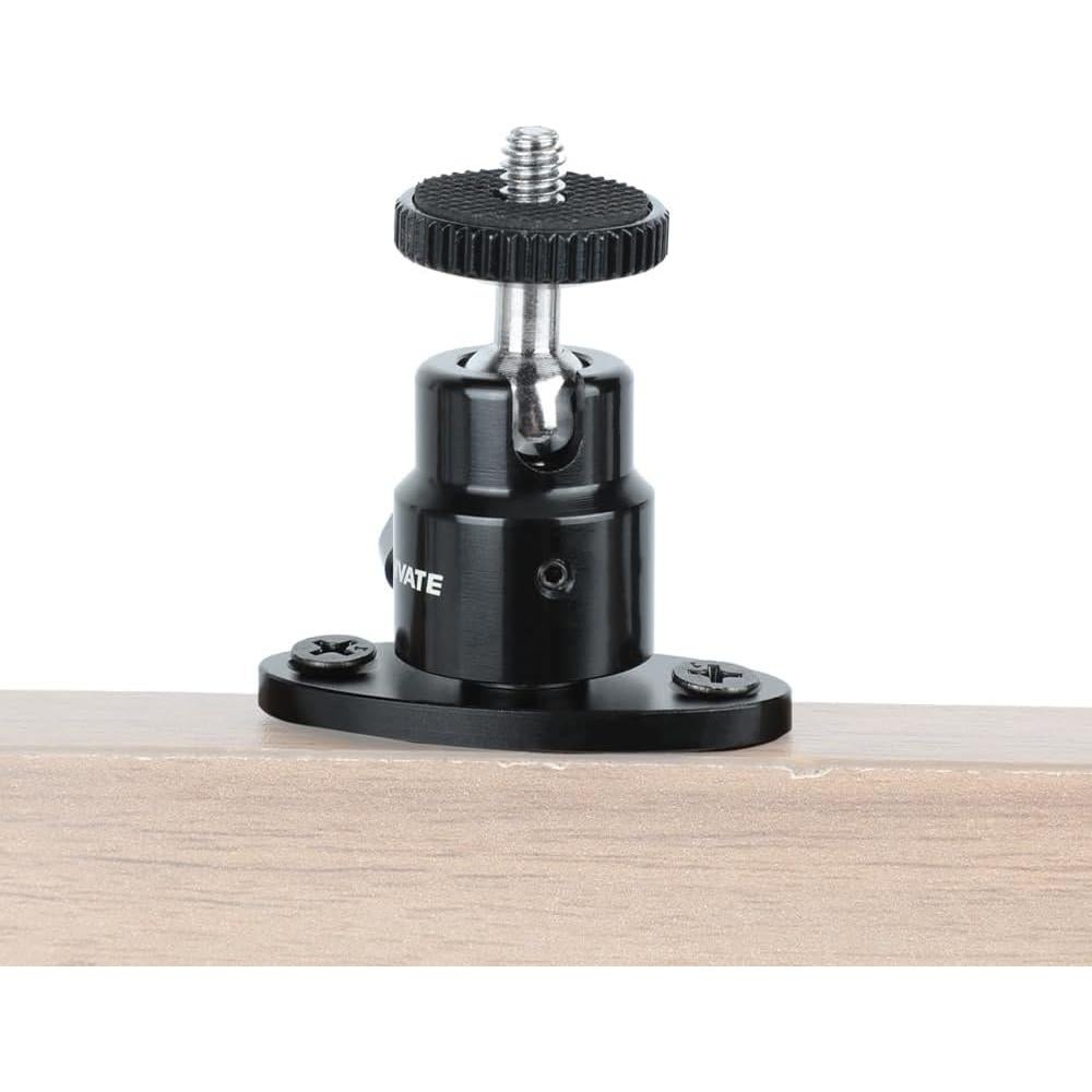 Cabezal Esférico Mini CAMVATE 1/4"-20 Ajustable 360°