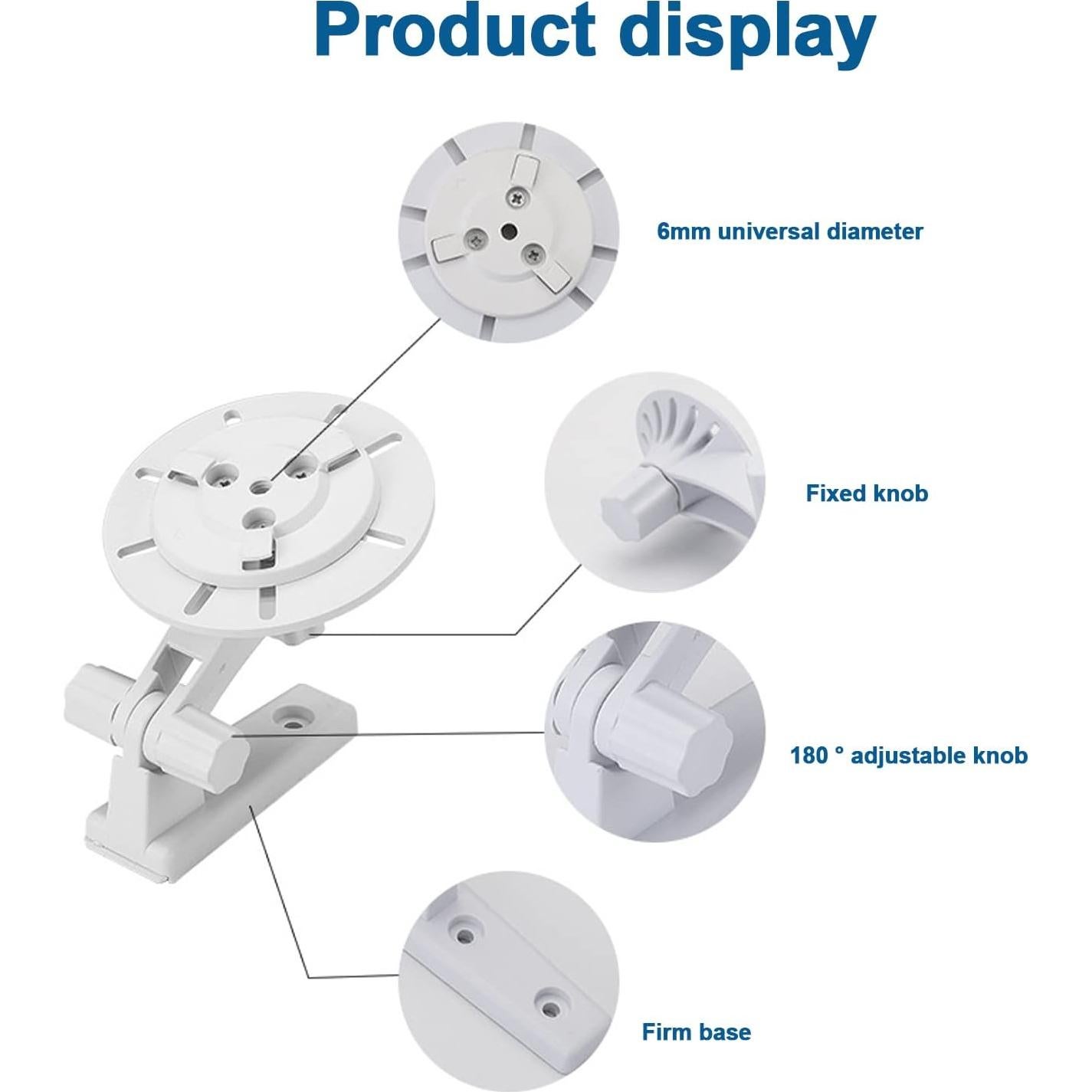 Soporte para cámara Wyze Cam Pan V3 - Montaje ajustable 180°