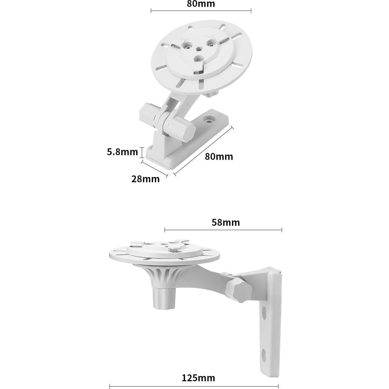 Soporte para cámara Wyze Cam Pan V3 - Montaje ajustable 180°