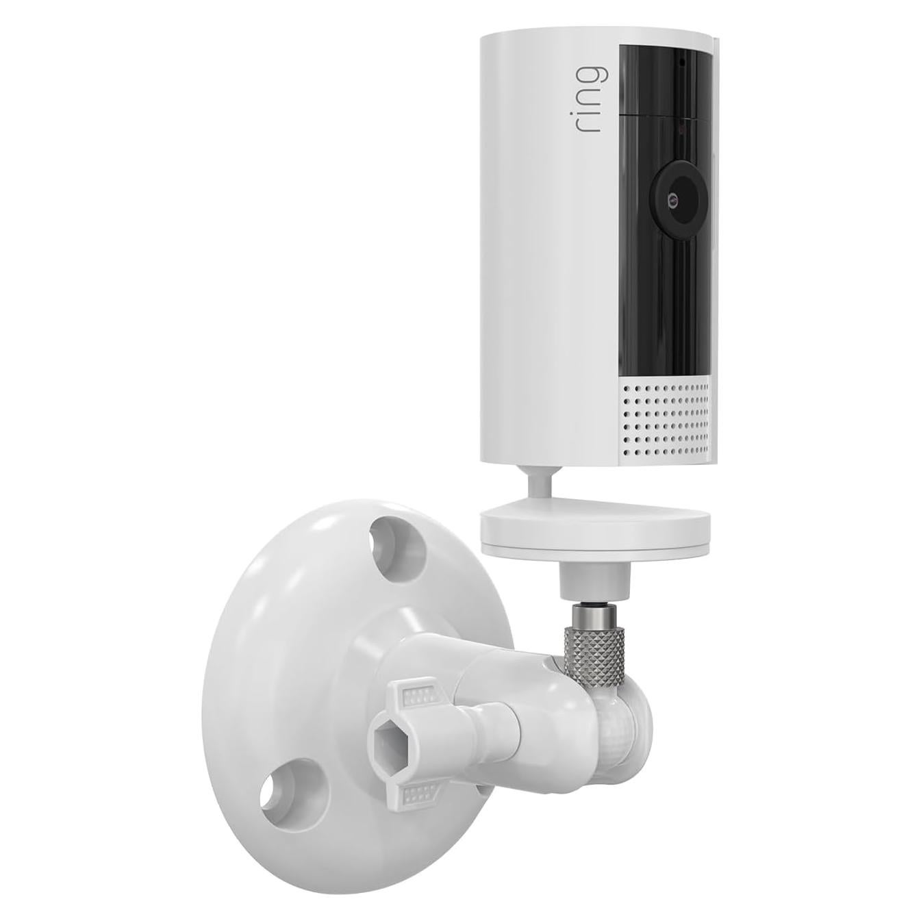 Soporte de Pared Ajustable para Cámara Interior R-ing Blanco