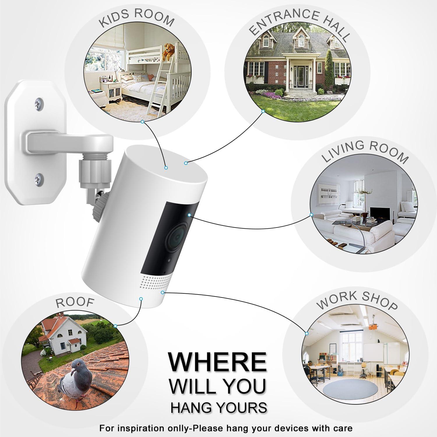 Soporte de Pared Ajustable BFYTN para Cámara Ring - 2 Piezas