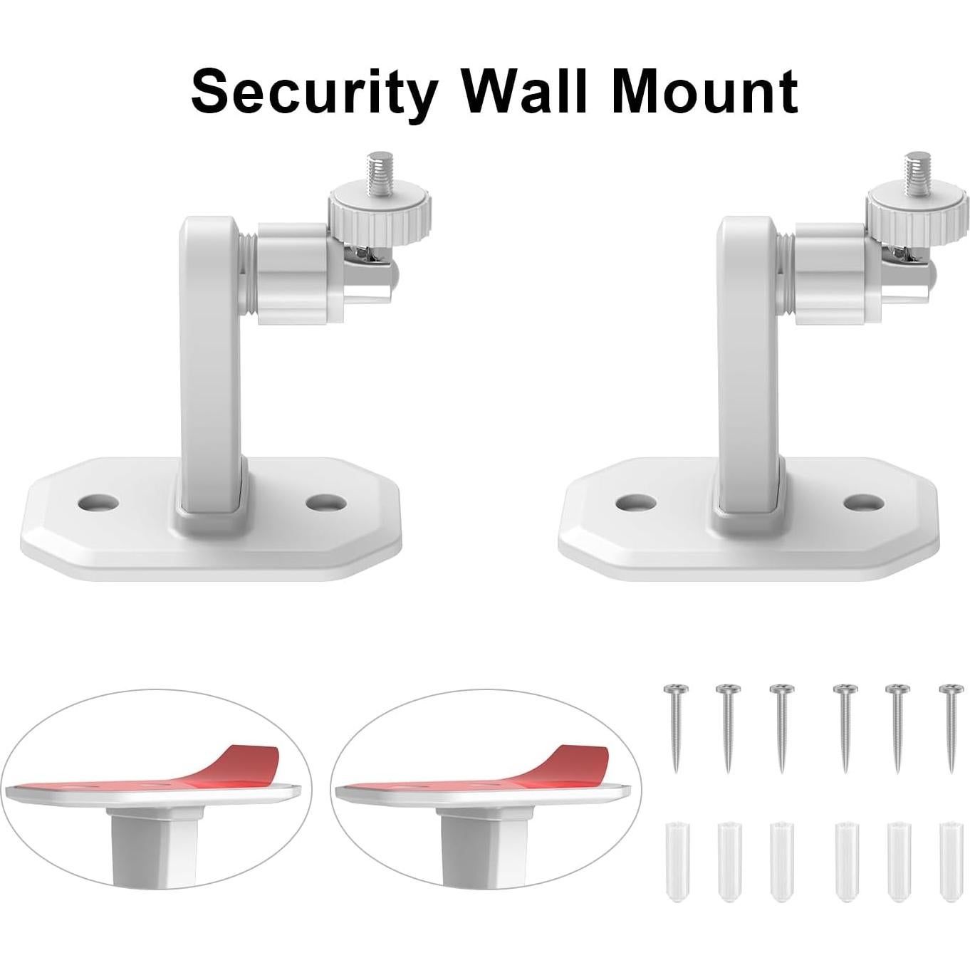 Soporte de Pared Ajustable BFYTN para Cámara Ring - 2 Piezas