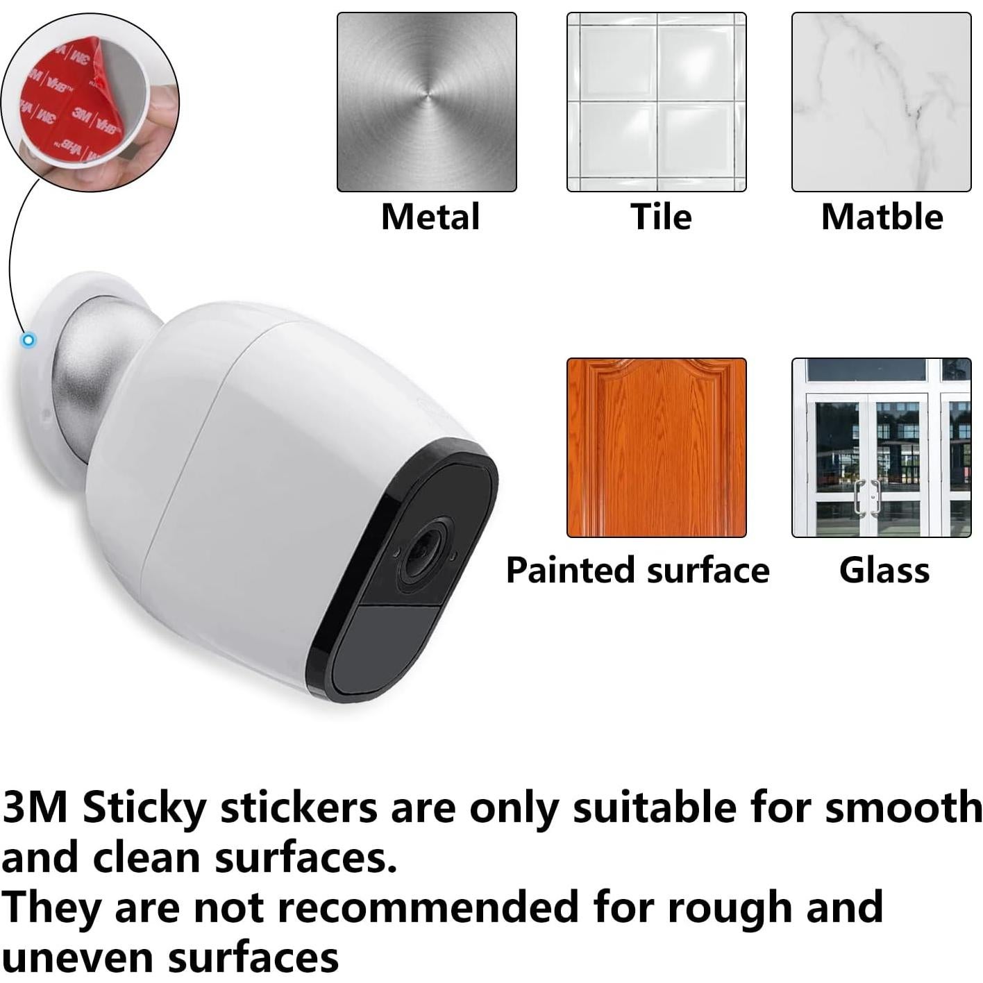 Soportes de cámara Arlo Pro/Pro 2 - Montaje en pared - Paquete de 2