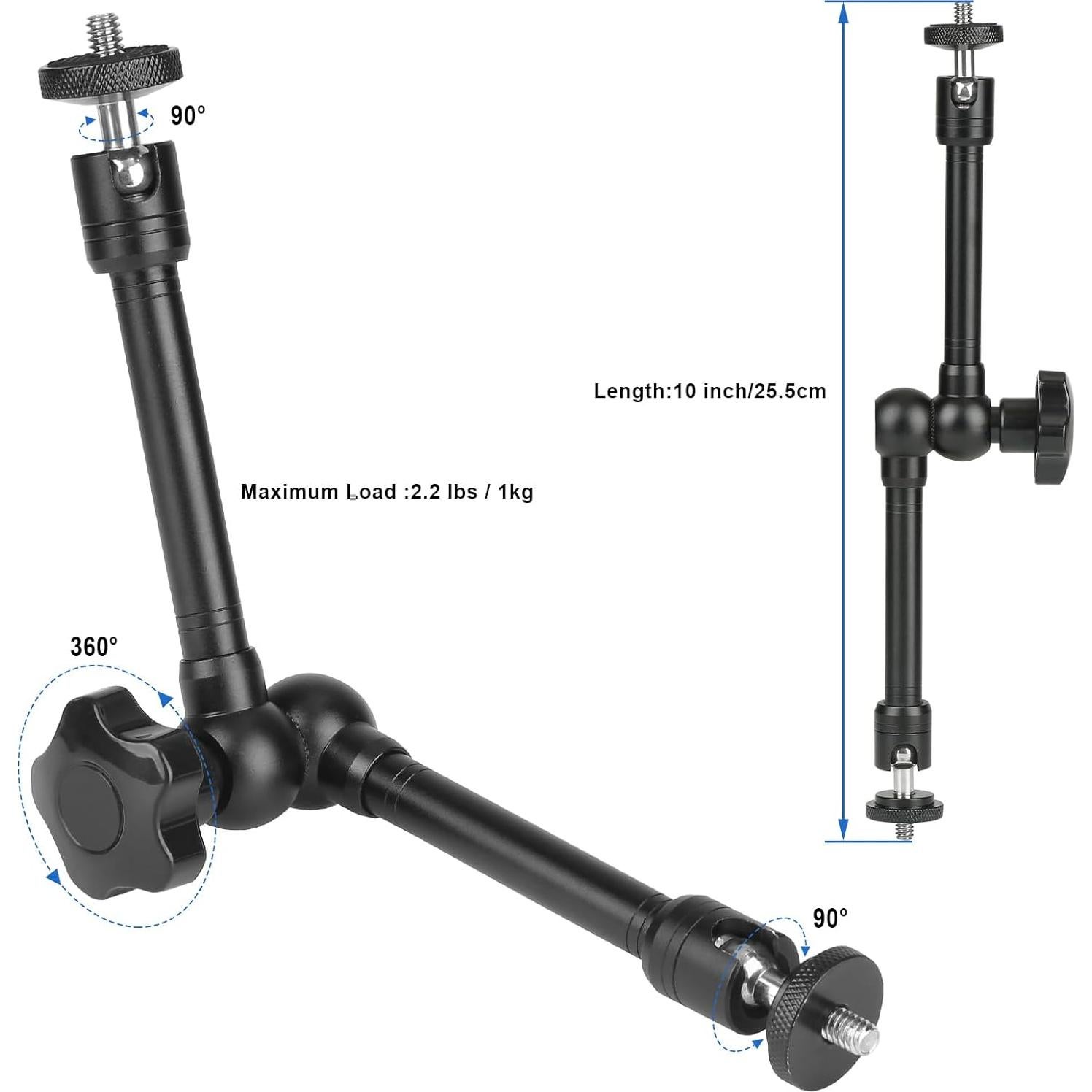 Soporte Magnético para Cámara Mippko con 2 Brazos Articulados