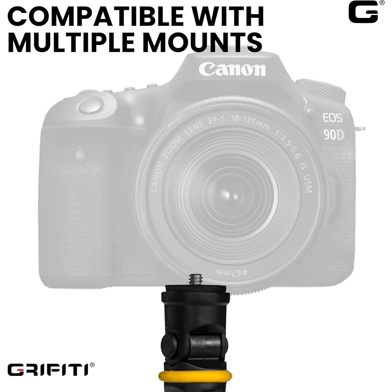 Soporte de Cámara Magnético Grifiti Nootle 5 Brazo Flexible 15.24 cm