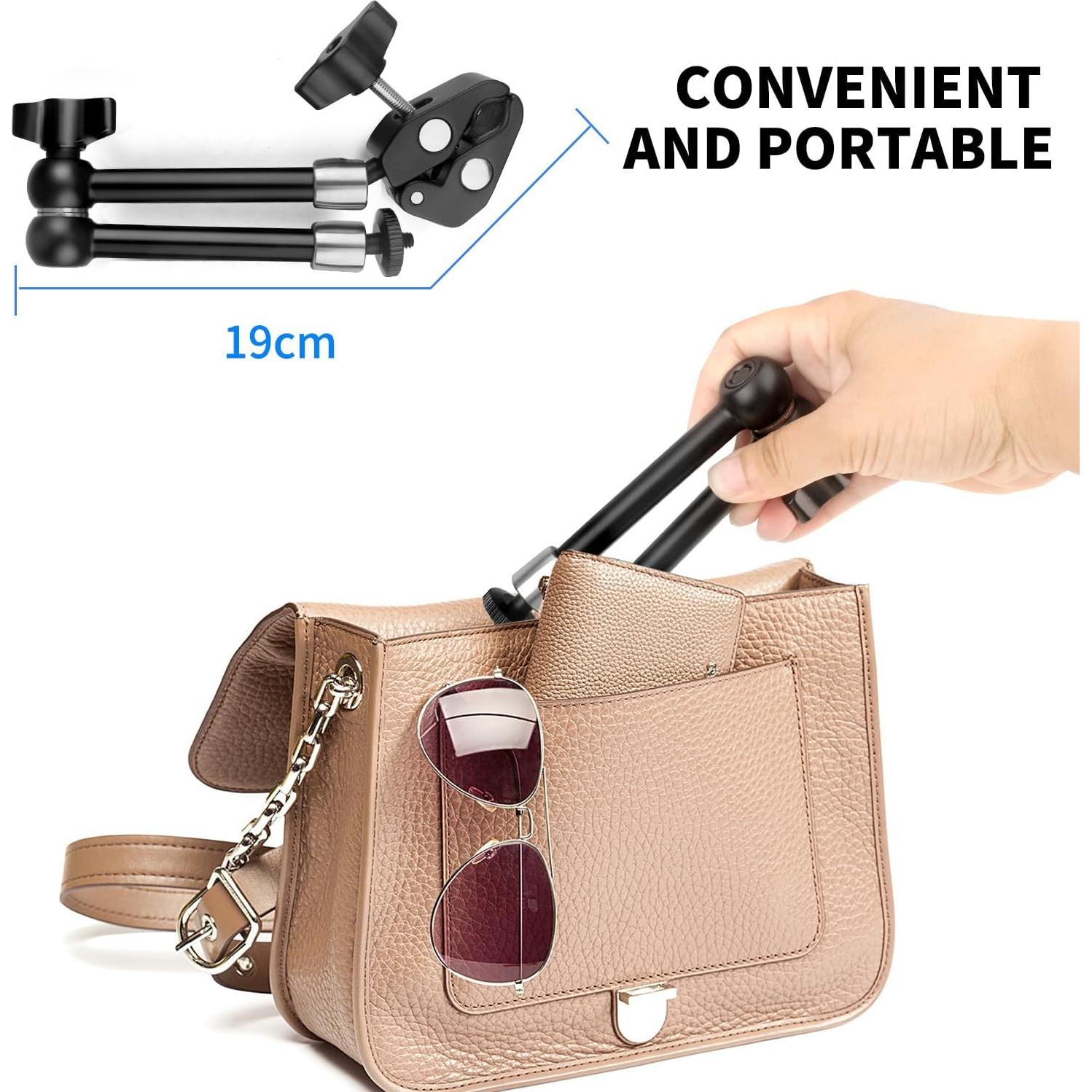 Soporte de Cámara Hemmotop MS01 Brazo Articulado 2.5 KG Negro