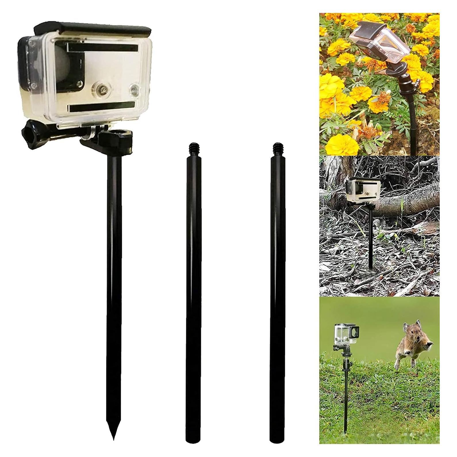 Pico de Estaca Ajustable para Cámara de Acción - 48 cm