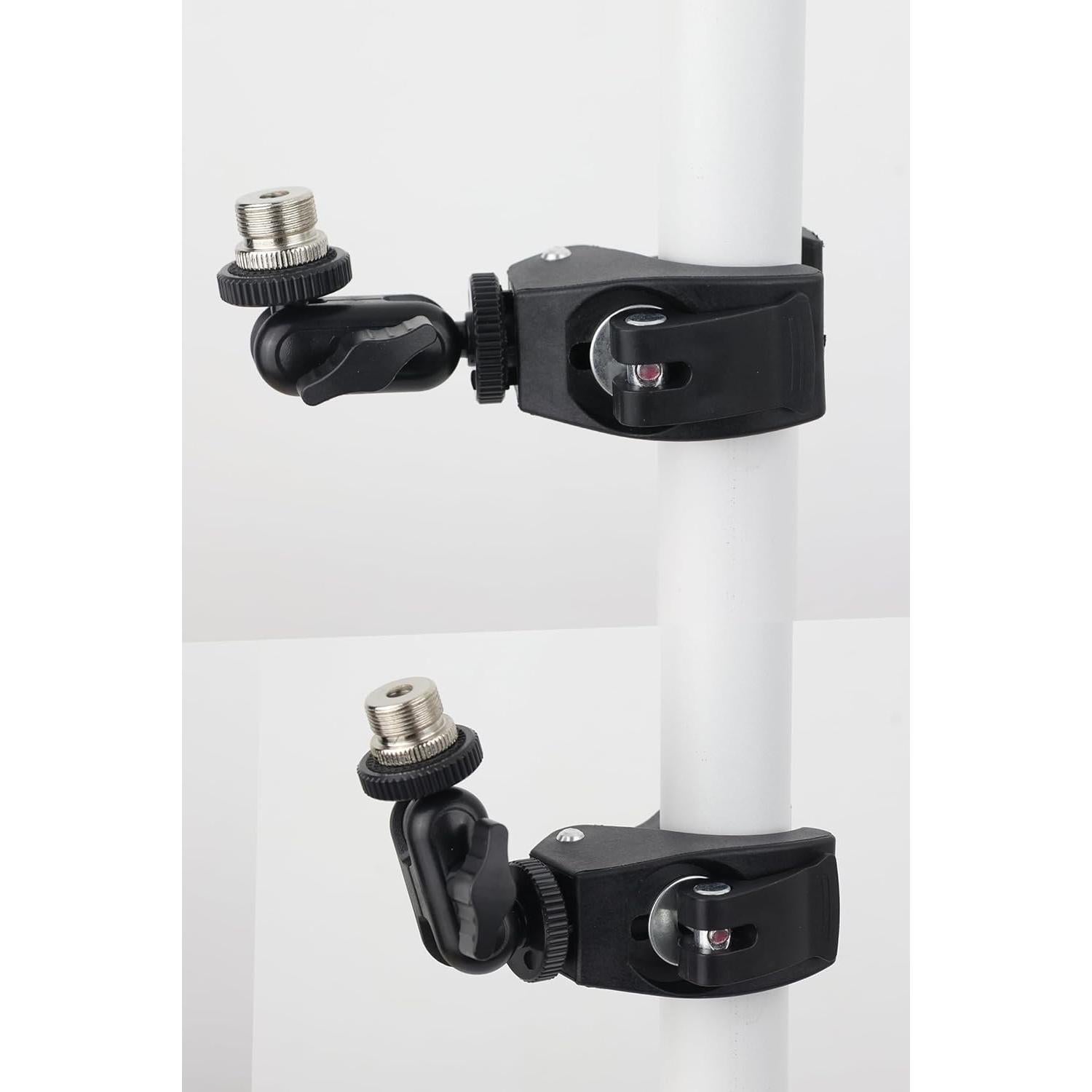Soporte de micrófono Mic Crab Clamp con ajuste 1/4" a 5/8"