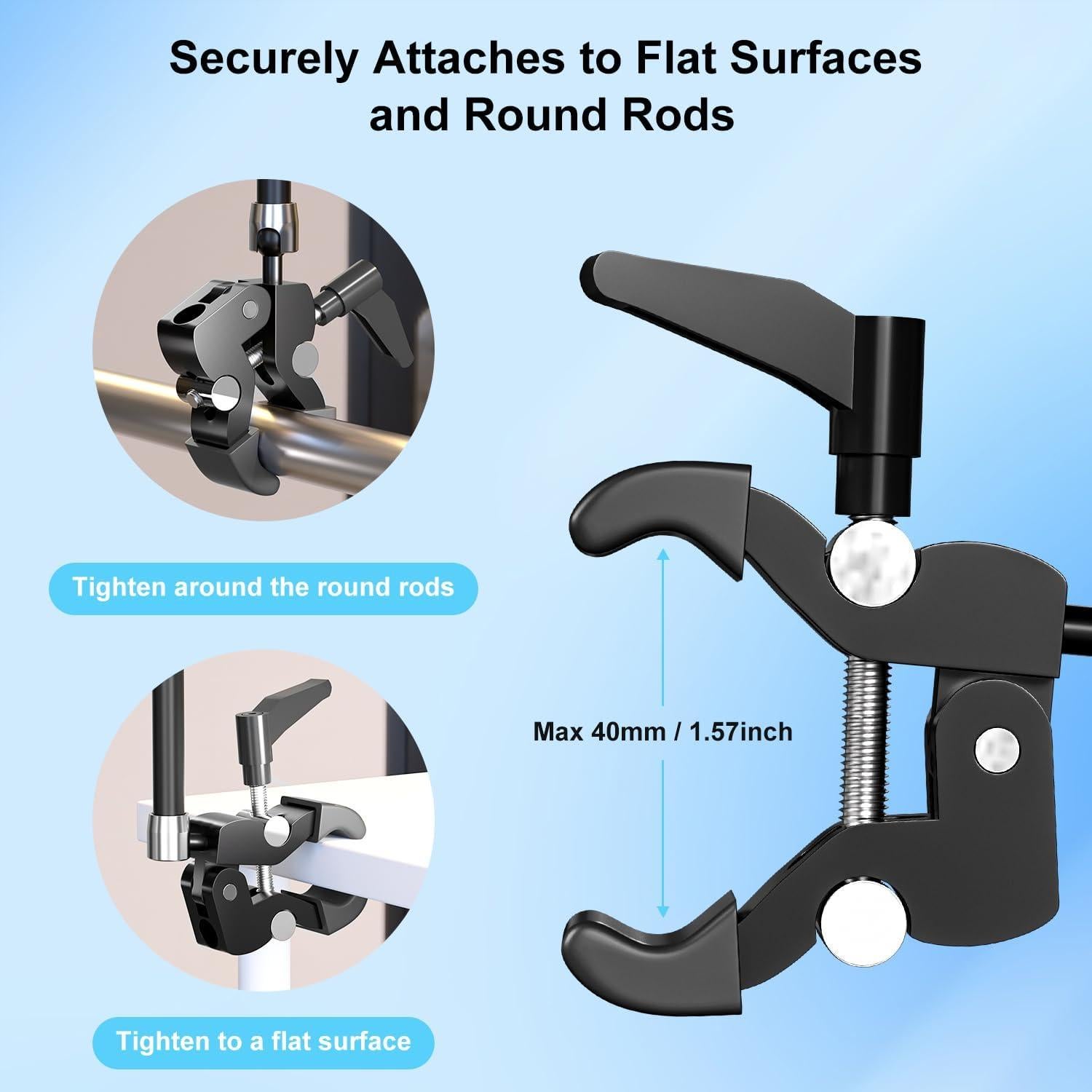 Soporte de Brazo Mágico Articulado UYODM 27.94 cm Antideslizante