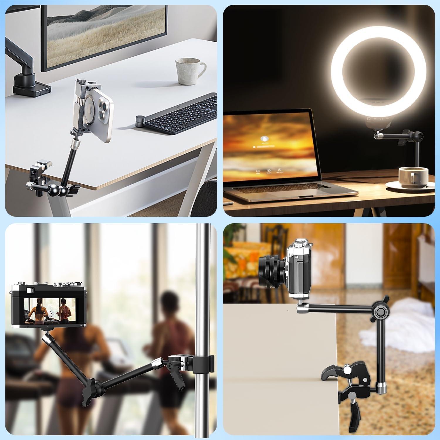 Soporte de Brazo Mágico Articulado UYODM 27.94 cm Antideslizante