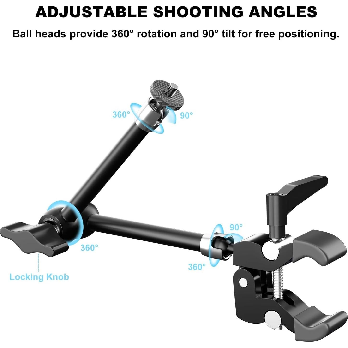 Soporte de Brazo Mágico Articulado UYODM 27.94 cm Antideslizante