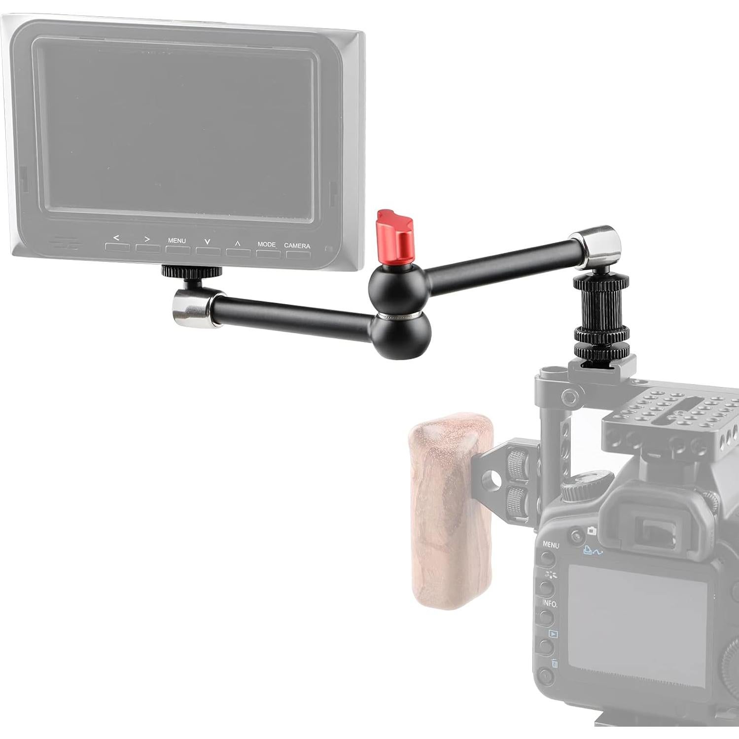 Brazo Articulado Fricción 28 cm CAMVATE para Monitor y Luz LED