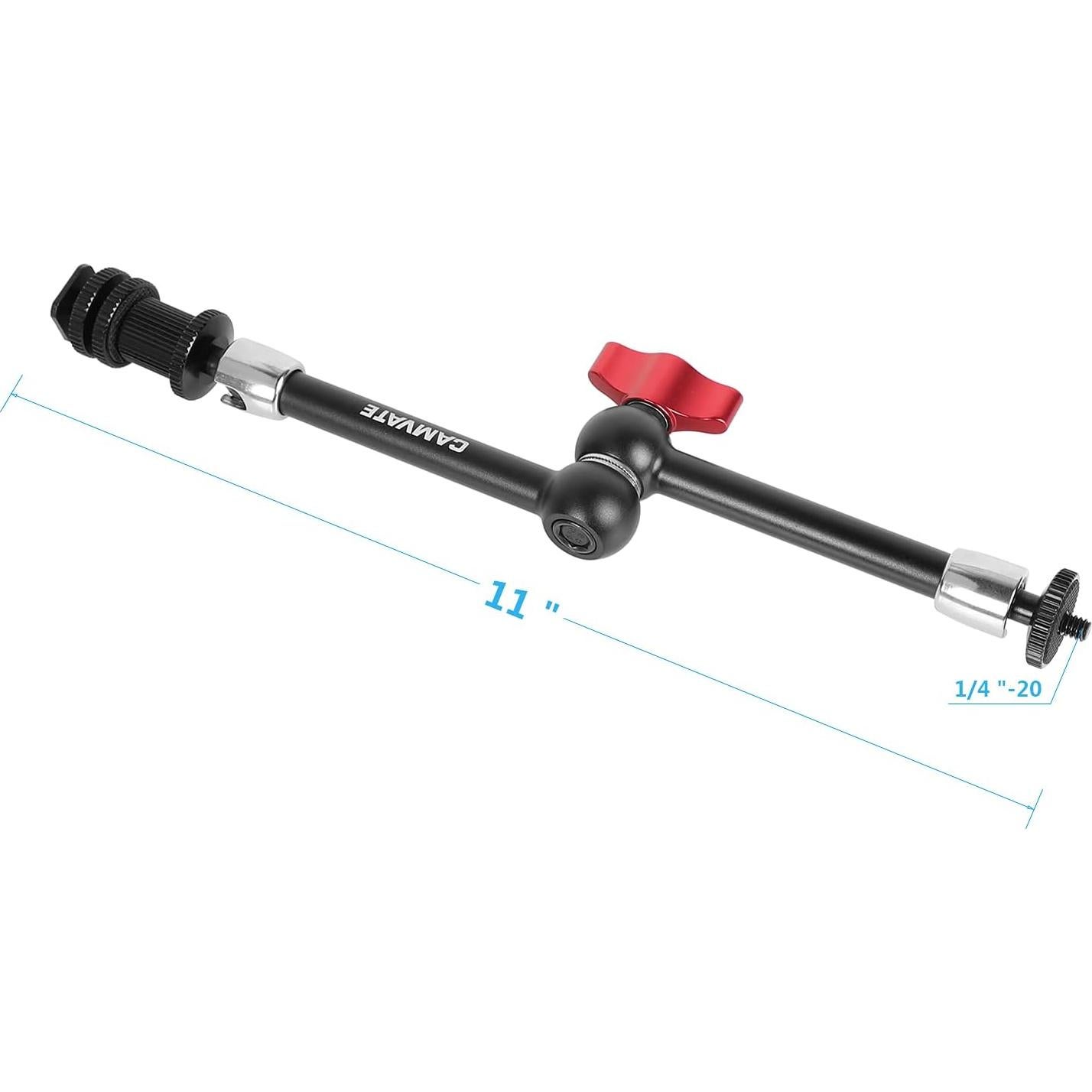 Brazo Articulado Fricción 28 cm CAMVATE para Monitor y Luz LED