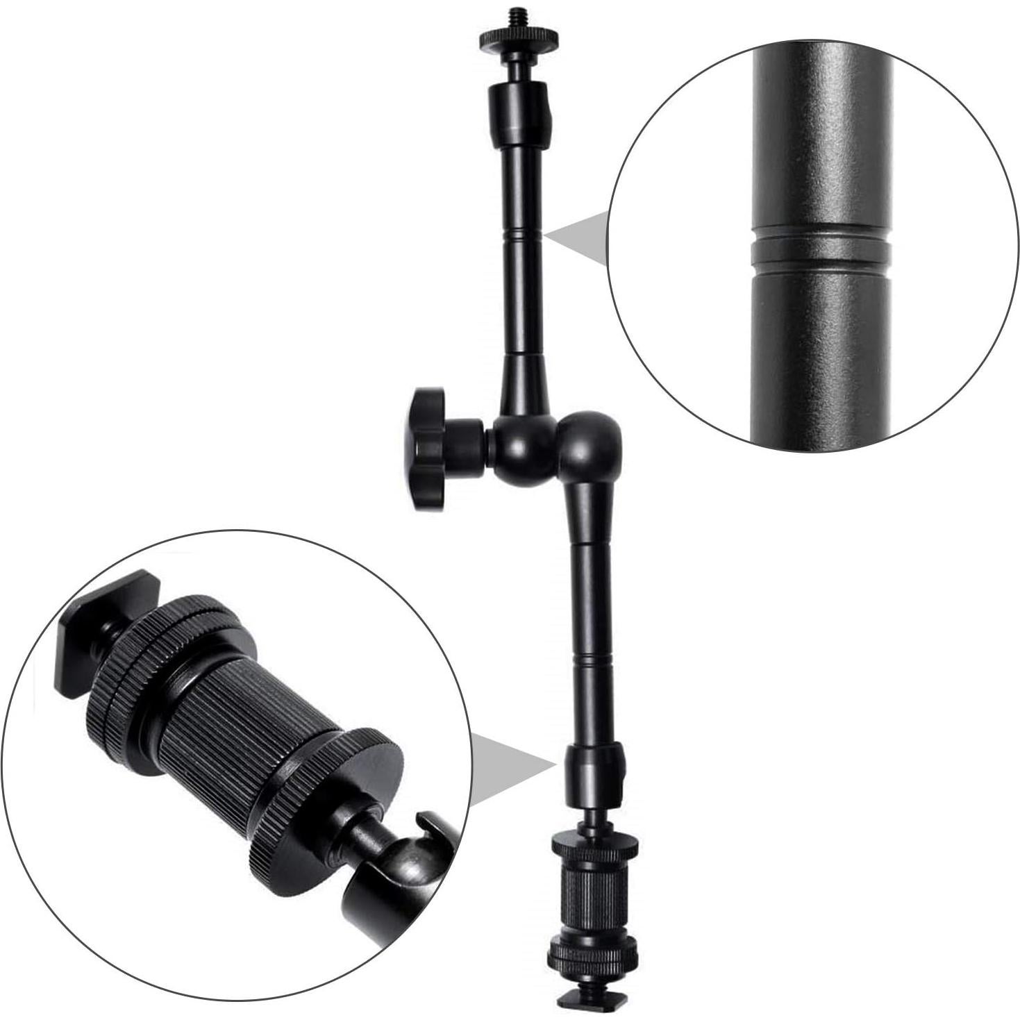 Brazo Mágico Articulado WANBY 28.5 cm con Montaje Frío