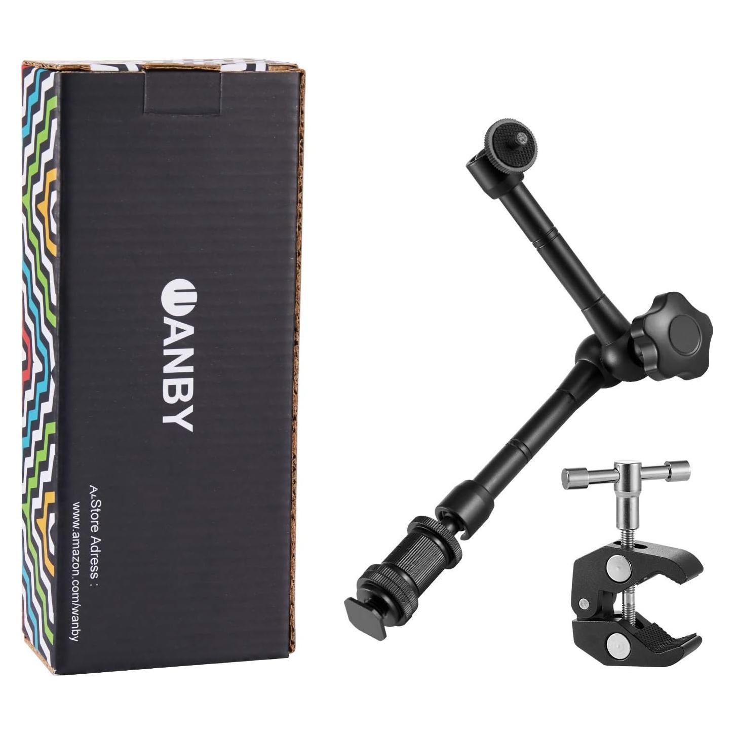 Brazo Mágico Articulado WANBY 28 cm con Pinza Ajustable