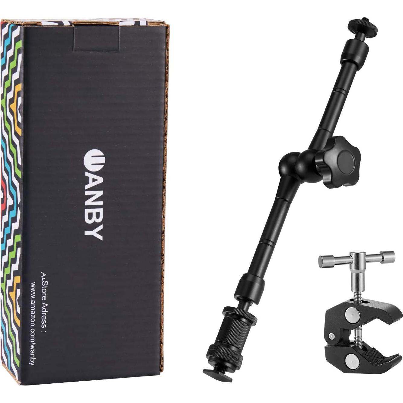 Brazo Mágico Articulado WANBY 28 cm con Pinza Ajustable