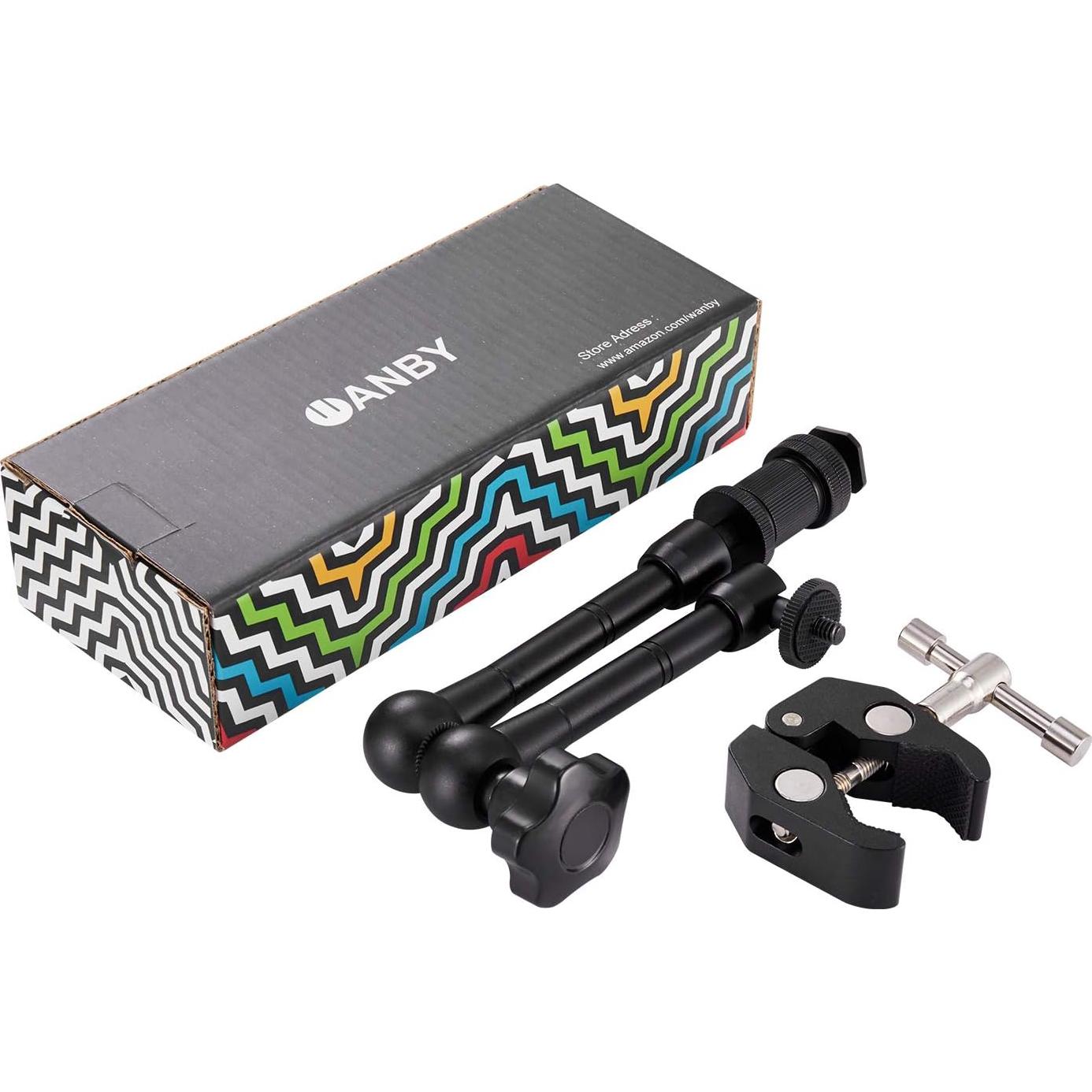 Brazo Mágico Articulado WANBY 28 cm con Pinza Ajustable