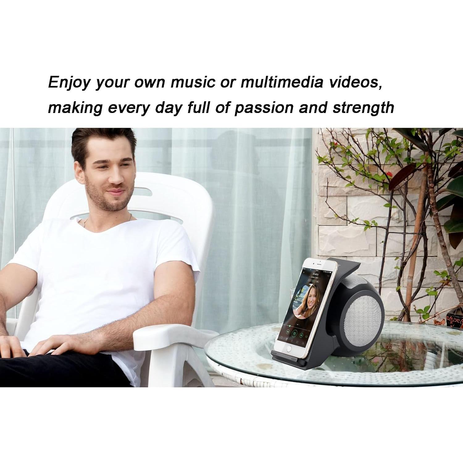 Cargador Inalámbrico y Altavoz Bluetooth CENSHI WN1 15W