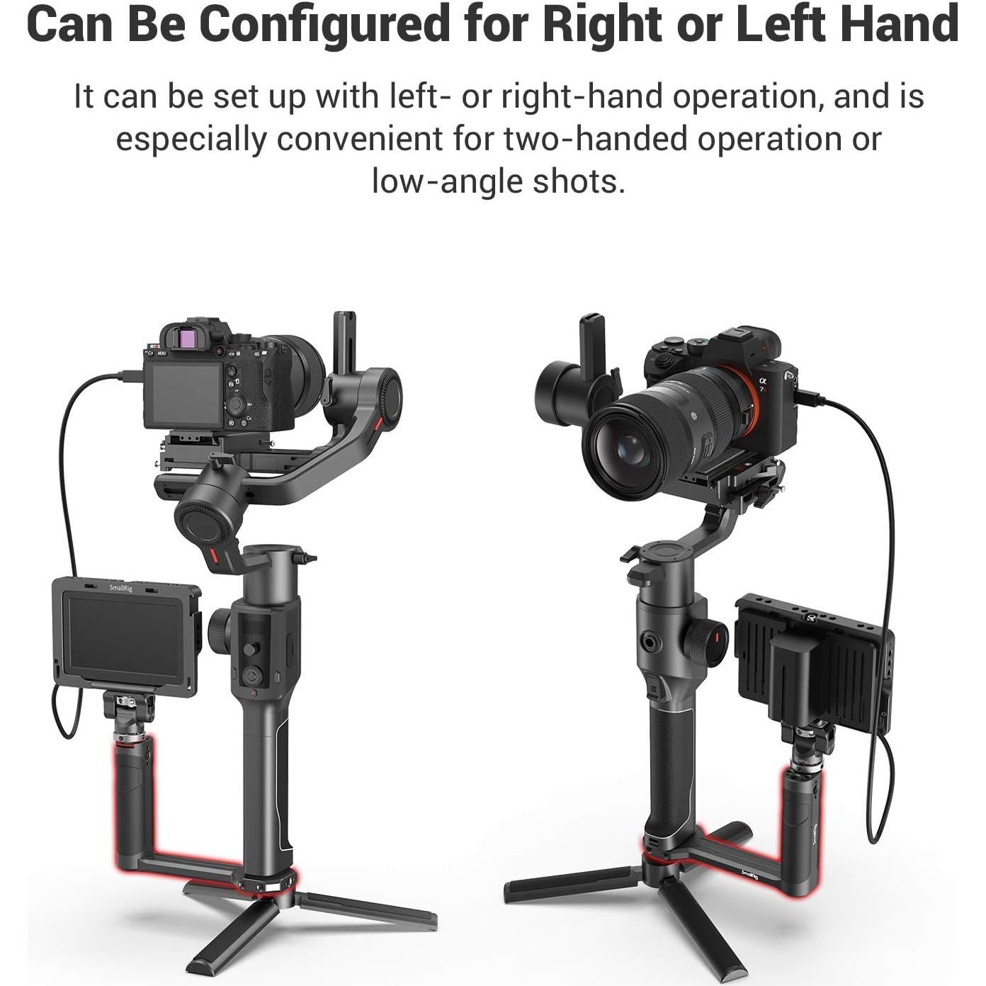 Mango Lateral de Aluminio SmallRig 2786 para Gimbals DJI y ZHIYUN