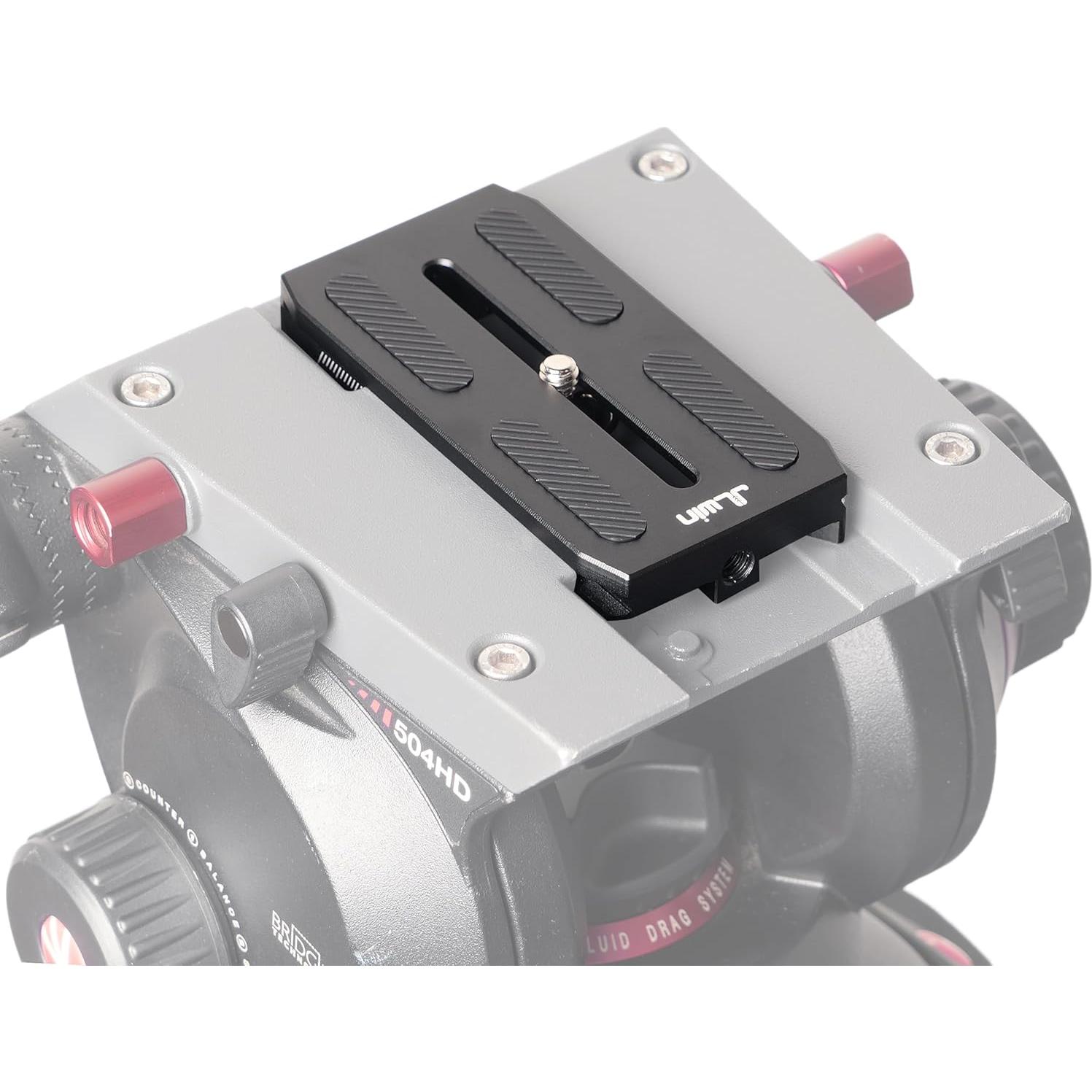 Placa de liberación rápida FocusFoto para ZHIYUN CRANE 2/3, Manfrotto 501PL