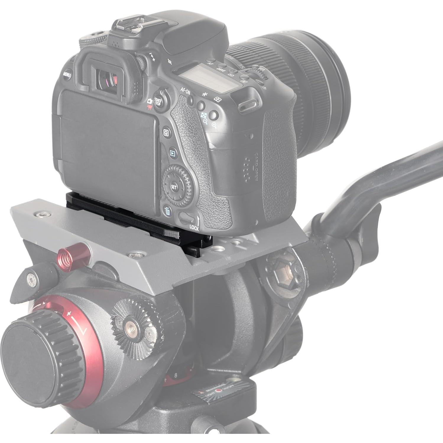 Placa de liberación rápida FocusFoto para ZHIYUN CRANE 2/3, Manfrotto 501PL