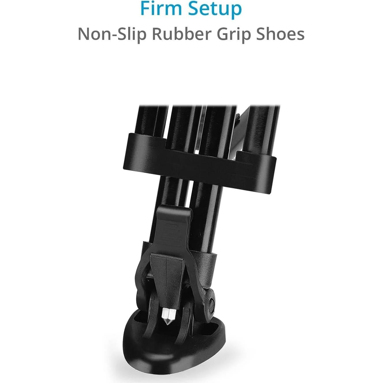 Trípode Proaim P-TP-100-B para DSLR, Carga 80kg, Altura 78.74-134.62cm