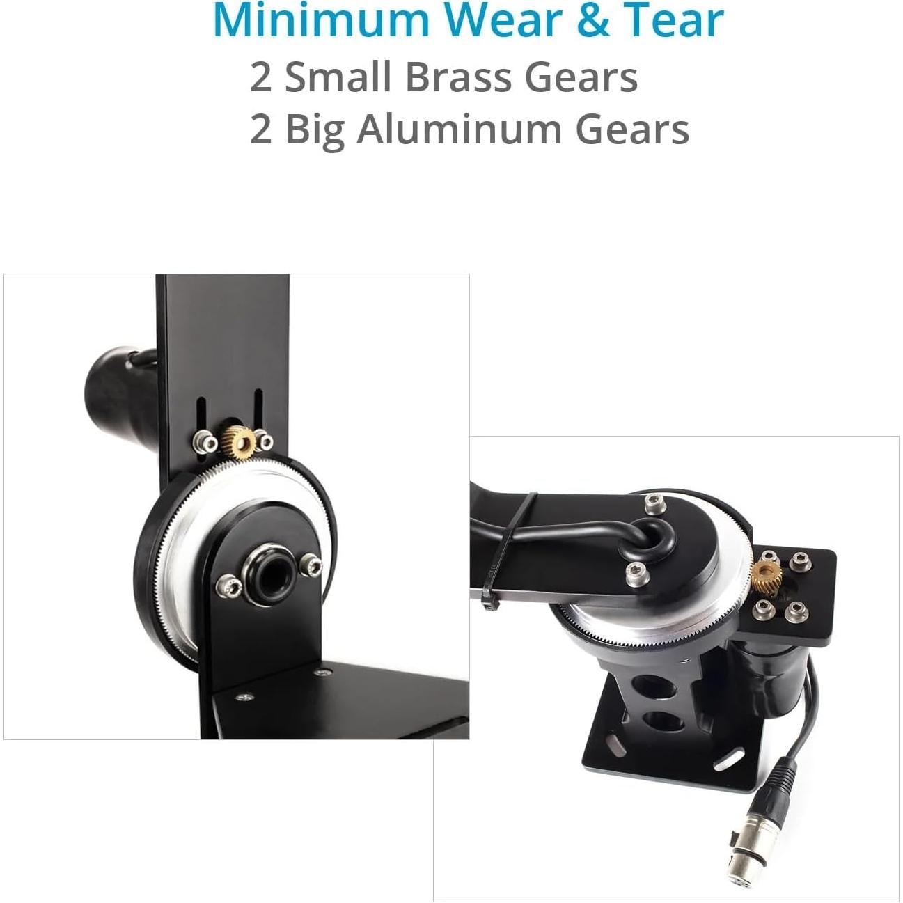 Cabezal Motorizado Pan Tilt PROAIM PT-JR para Cámara DSLR 5kg